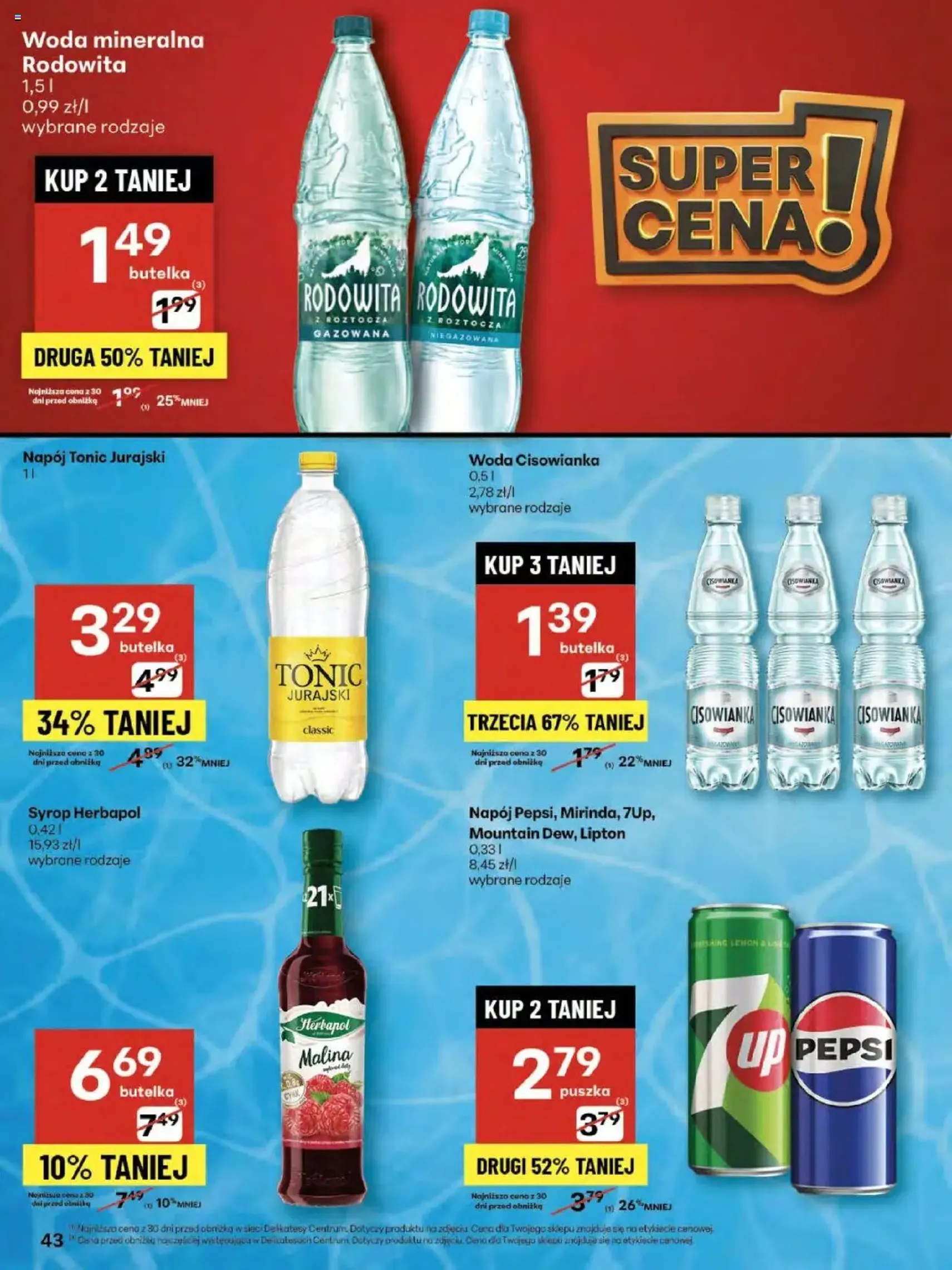 Delikatesy Centrum Gazetka - ważny gazetka od 14.08.2025 strona 43 z 52 Delikatesy Centrum Gazetka - ważny gazetka od 14.08.2025 strona 43 z 52