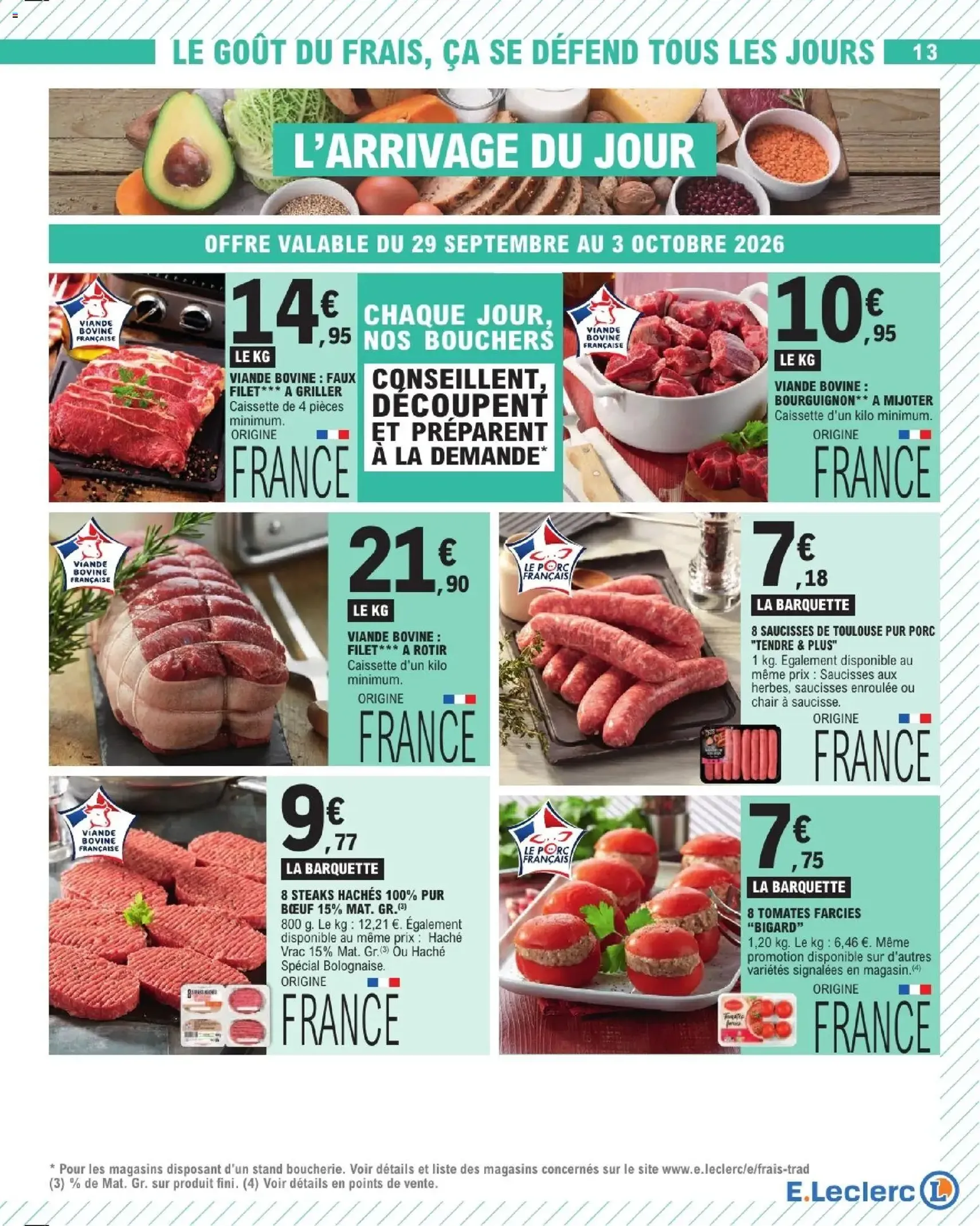 E.Leclerc catalogue - brochure valable à partir du 29/09/2026, page 13 sur 56