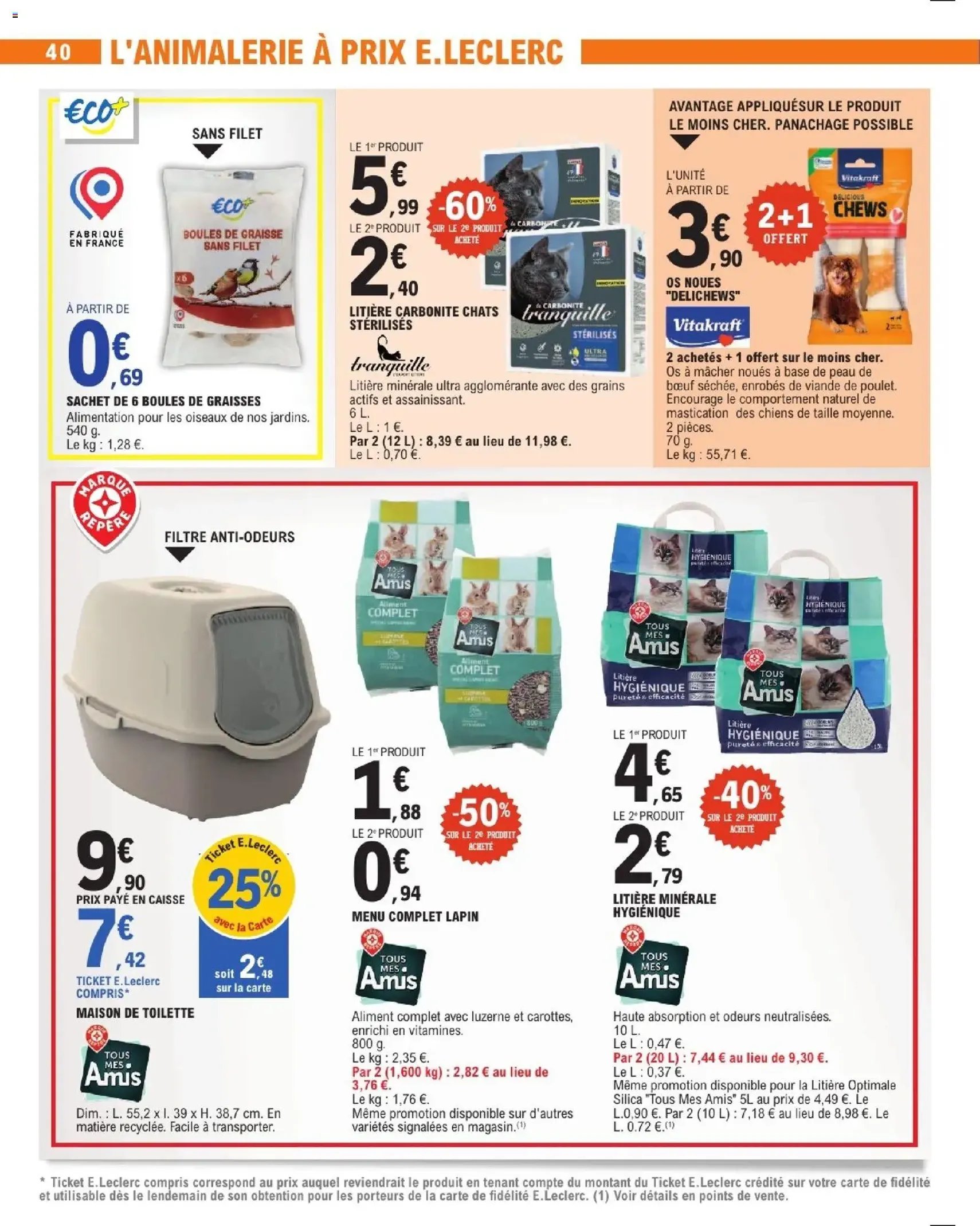E.Leclerc catalogue - brochure valable à partir du 29/09/2026, page 40 sur 56