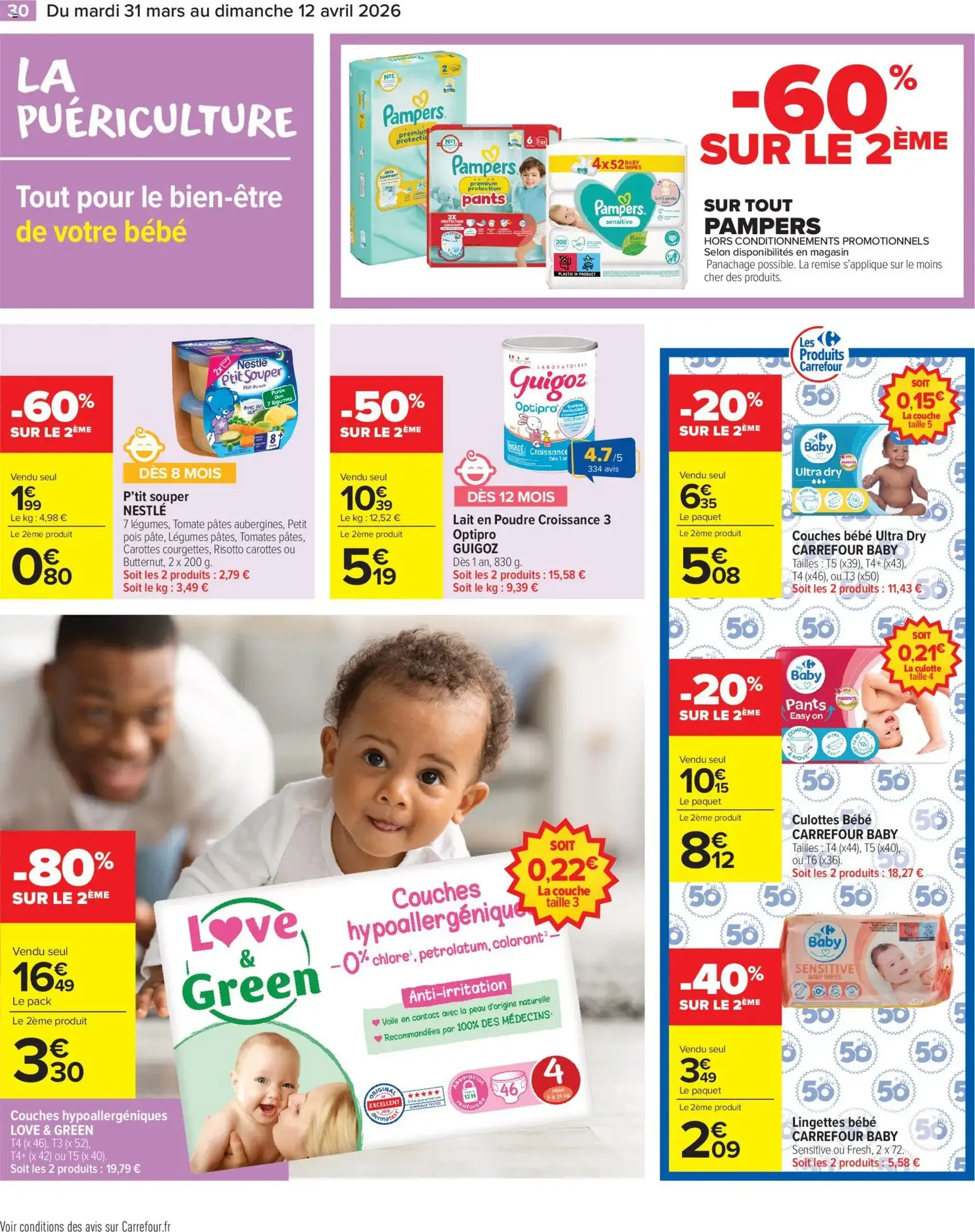 Carrefour Market catalogue semaine 14 - brochure valable à partir du 31/03/2026, page 32 sur 38