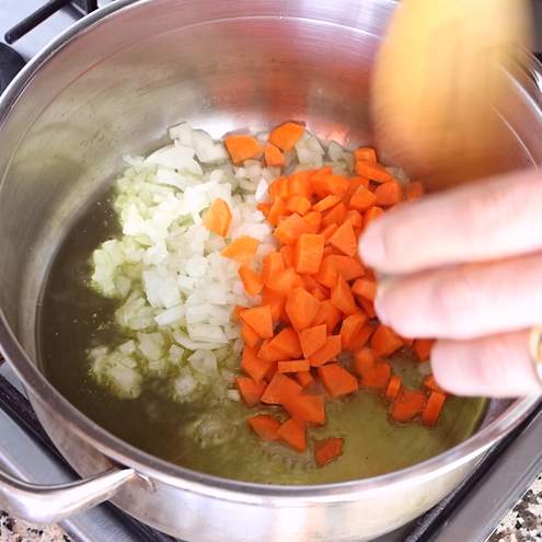 Zuppa di ceci - procedimento 1