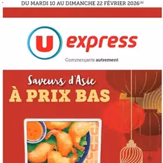 U Express catalogue - Prévisualisation du catalogue valable à partir du 10/02/2026