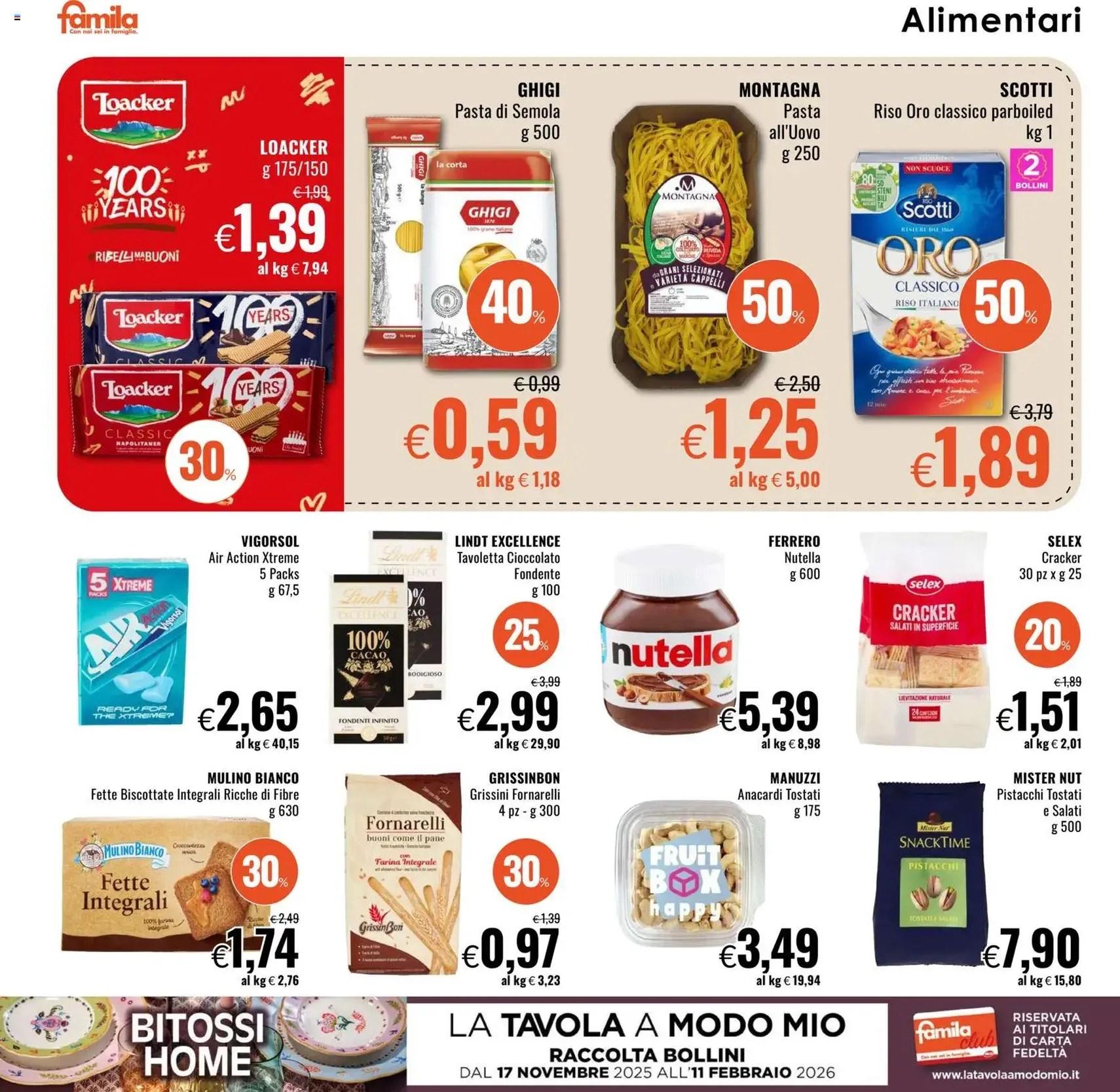 Volantino Famila - volantino valido dal 22/01/2026 pagina 12 di 28