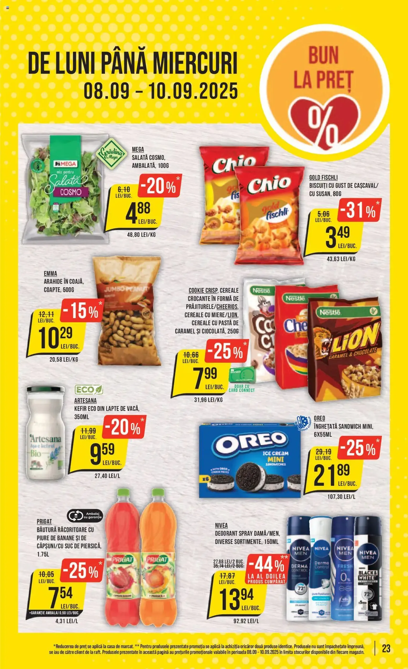 Catalog Mega Image - cataloage valabile începând cu 04.09.2025 pagina 23 din 24 Catalog Mega Image - cataloage valabile începând cu 04.09.2025 pagina 23 din 24