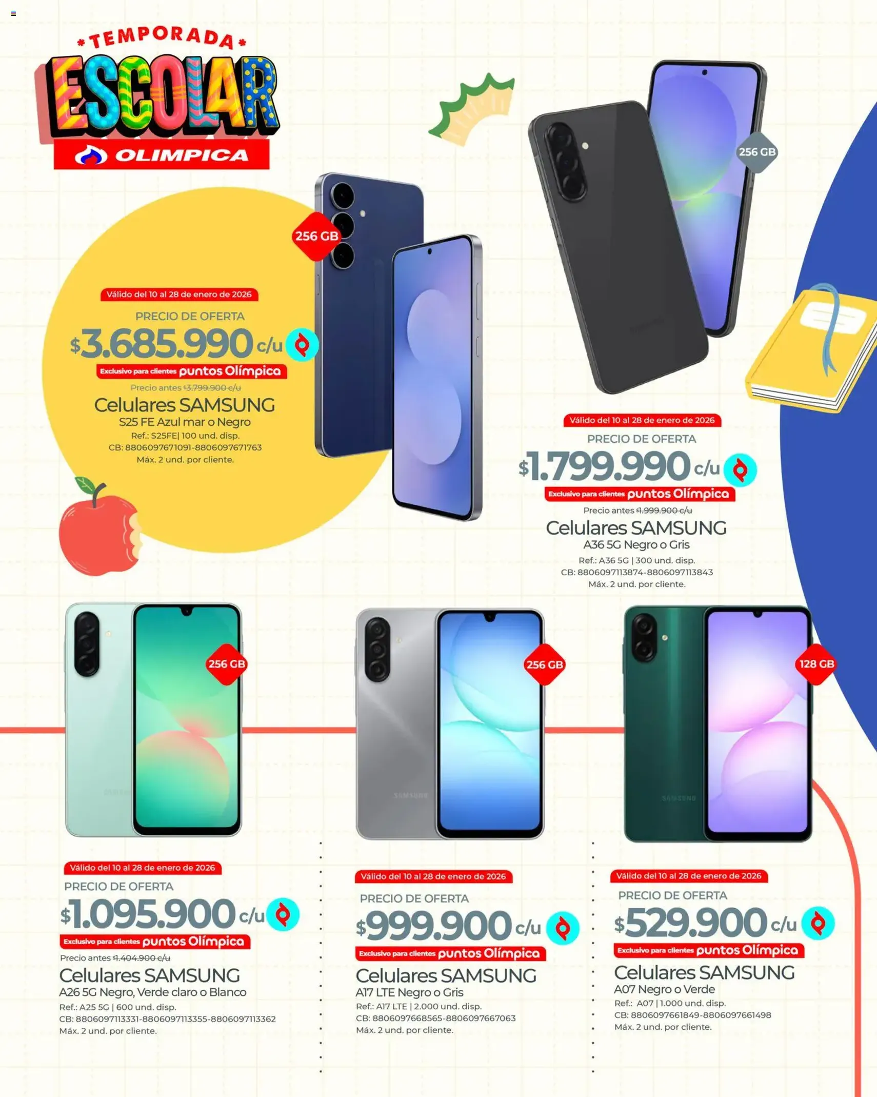 Olímpica - Temporada escolar - folleto válido desde 10/01/2026 página 23 de 37