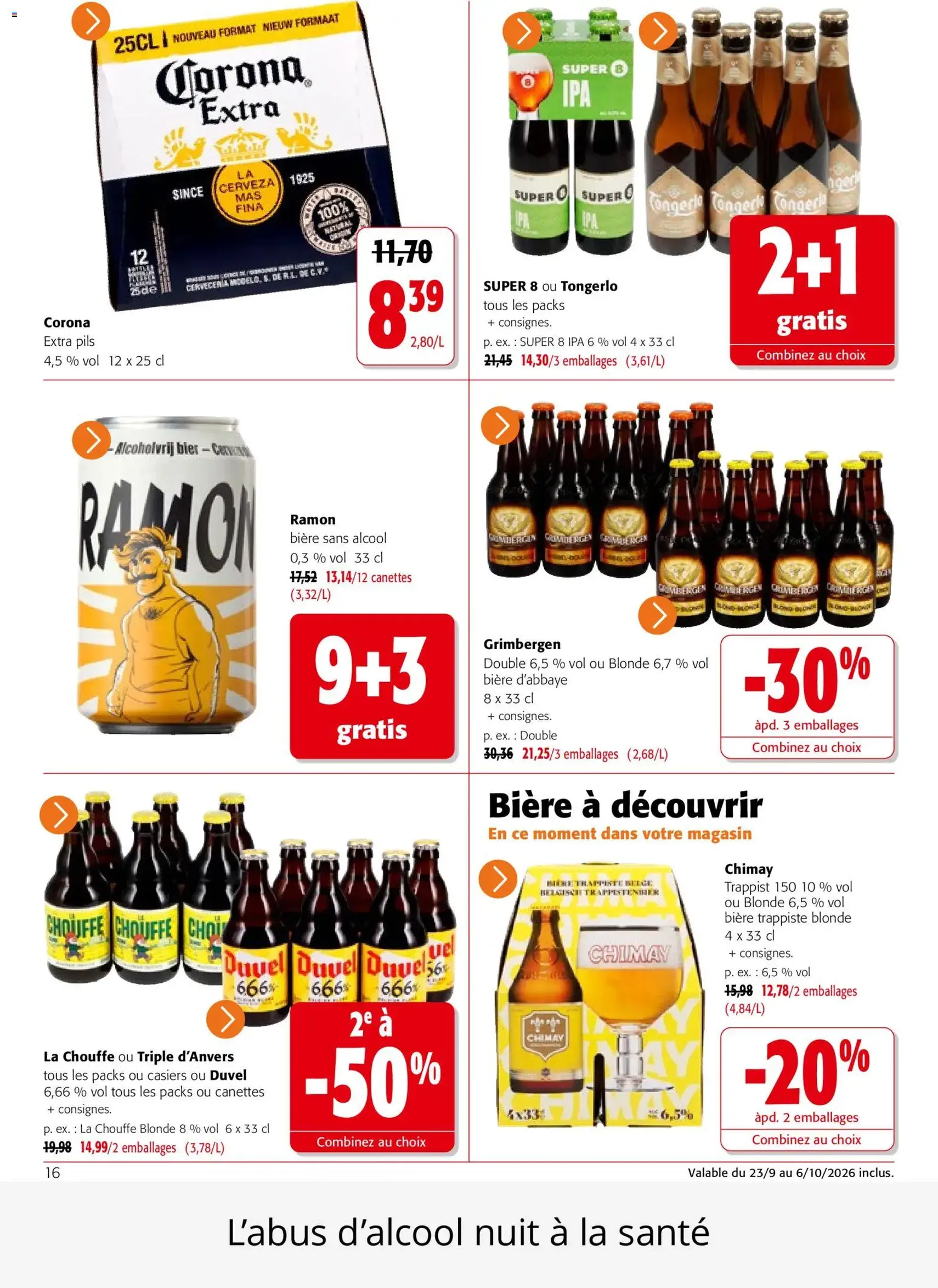 Colruyt catalogue - brochure valable à partir du 23/09/2026, page 16 sur 34