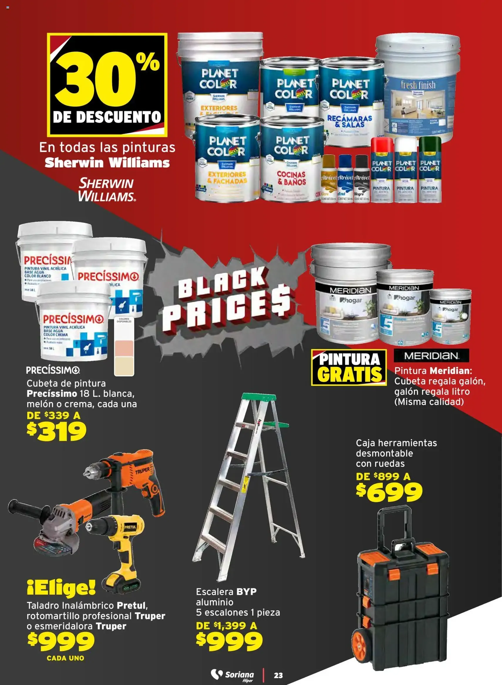Soriana - Black Prices Híper Nacional - folleto válido desde 21/11/2025 página 23 de 26