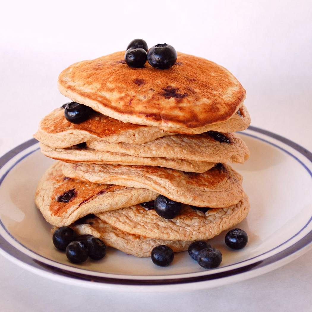 Fitness pancake di fiocchi d'avena