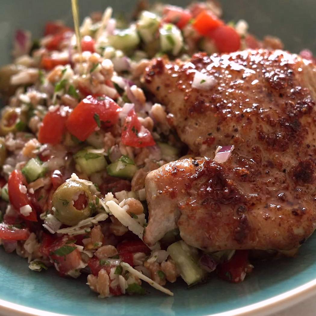 Insalata di farro fredda