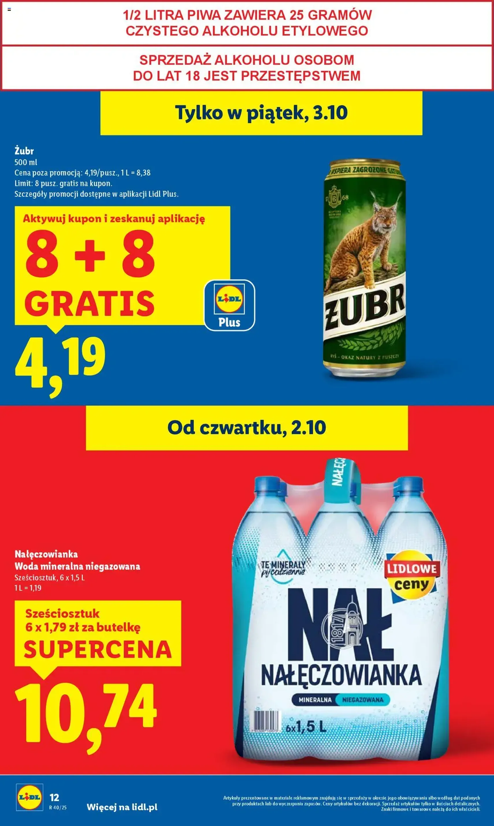Lidl Gazetka - ważny gazetka od 02.10.2025 strona 12 z 74