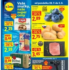 Lidl leták - náhľad letáku platný od 28.07.2025