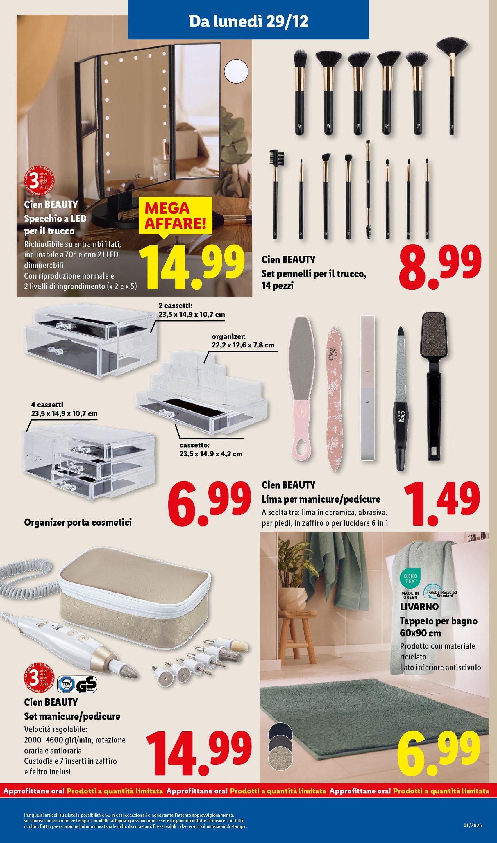 Volantino Lidl - volantino valido dal 29/12/2025 pagina 33 di 52