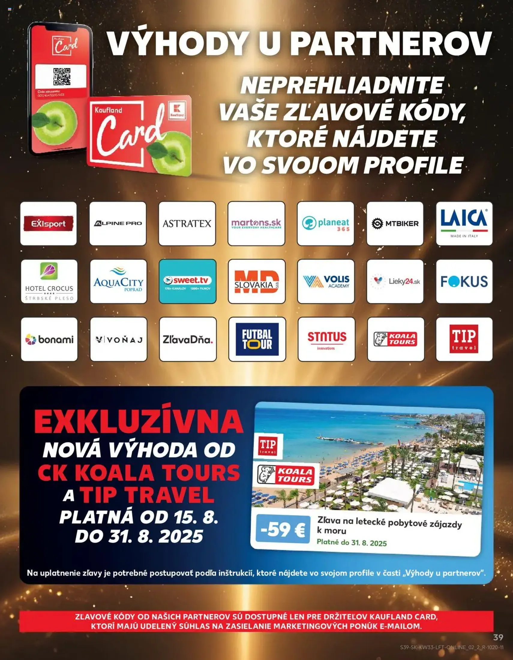 Kaufland Bratislava-Dúbravka - platný leták od 14.08.2025 strana 39 z 76