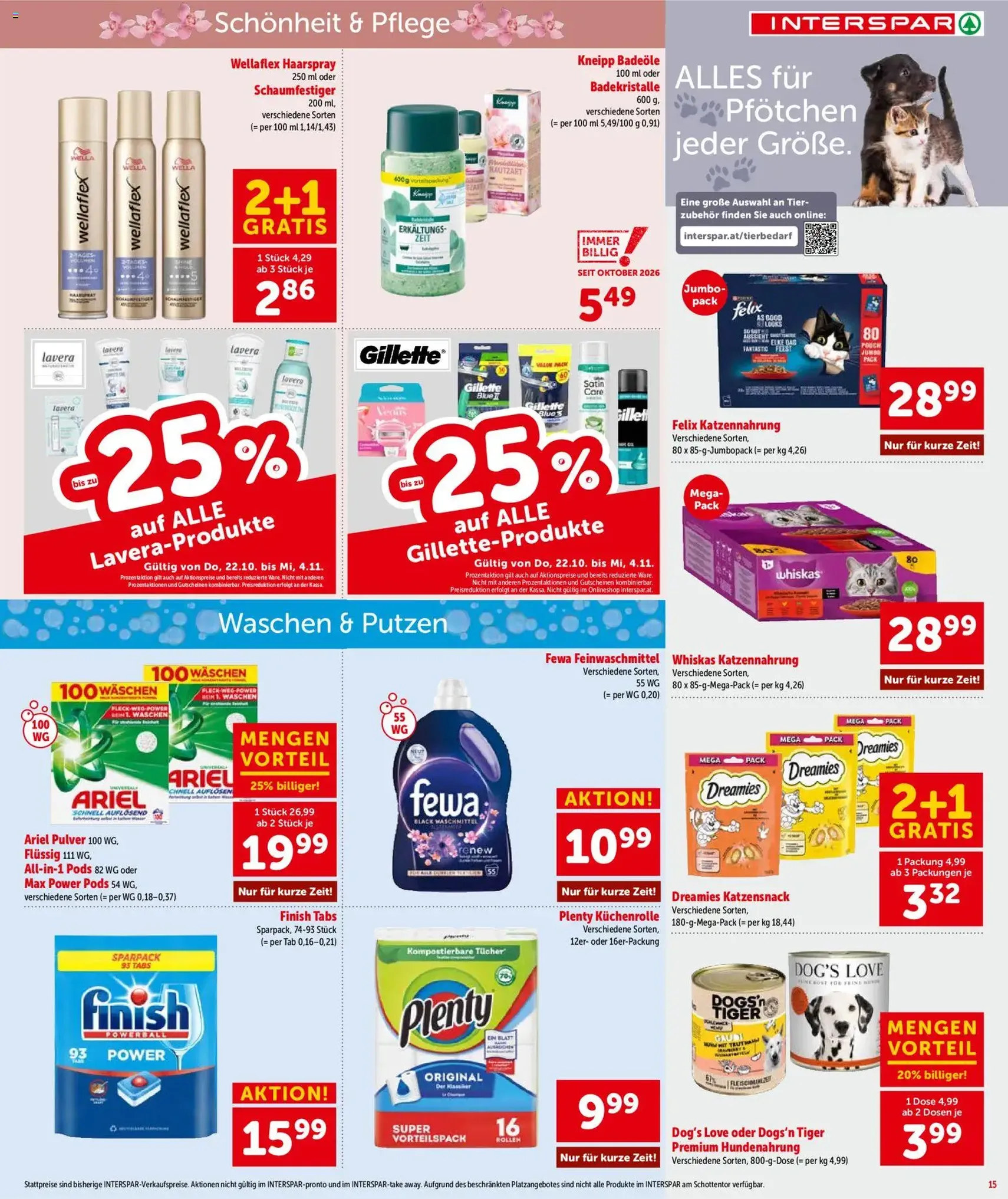 Interspar Flugblatt - Gültiger Prospekt ab 22.10.2026, Seite 16 von insgesamt 25