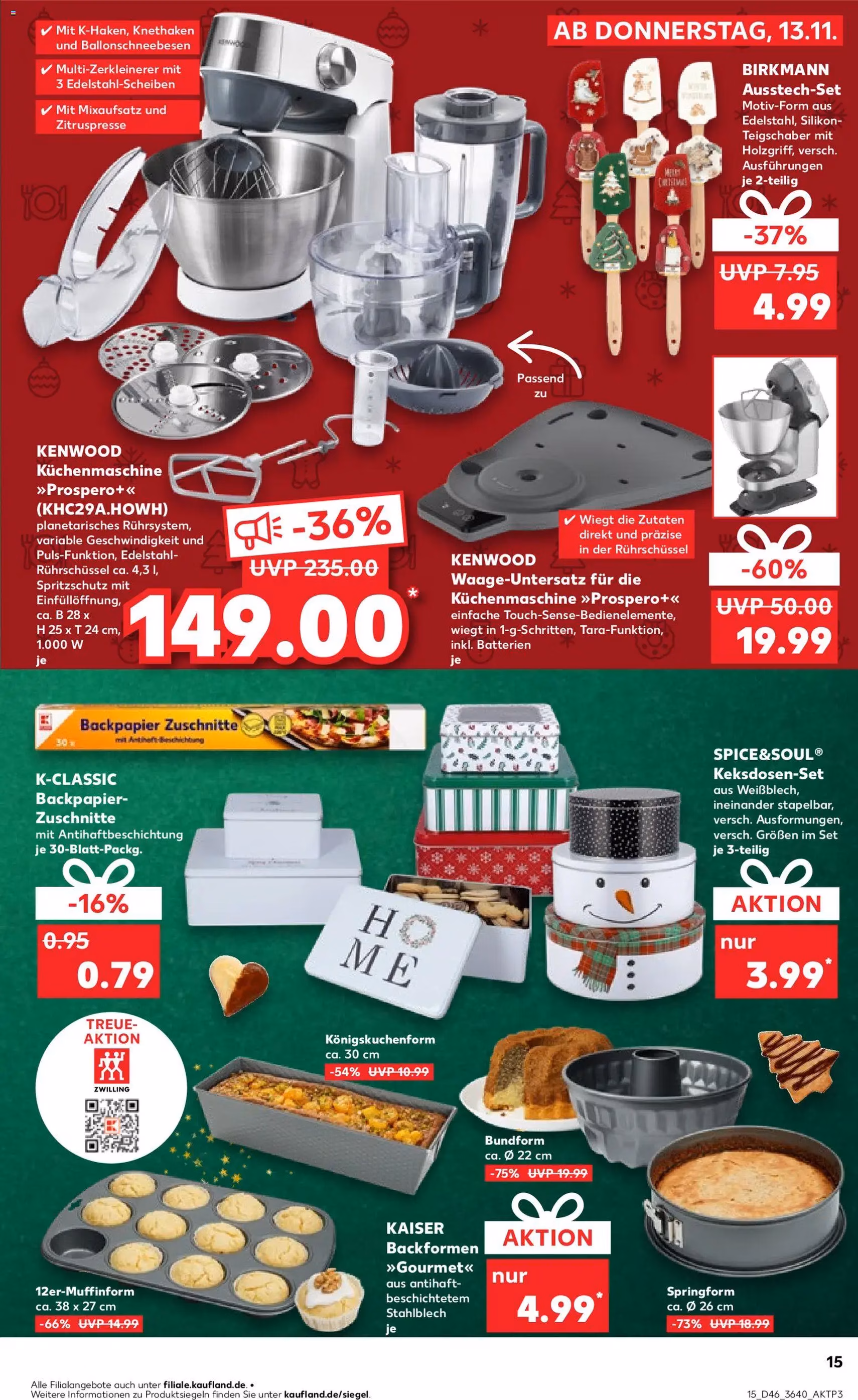 Kaufland Prospekt - Gültiger Prospekt ab 13.11.2025, Seite 15 von insgesamt 62