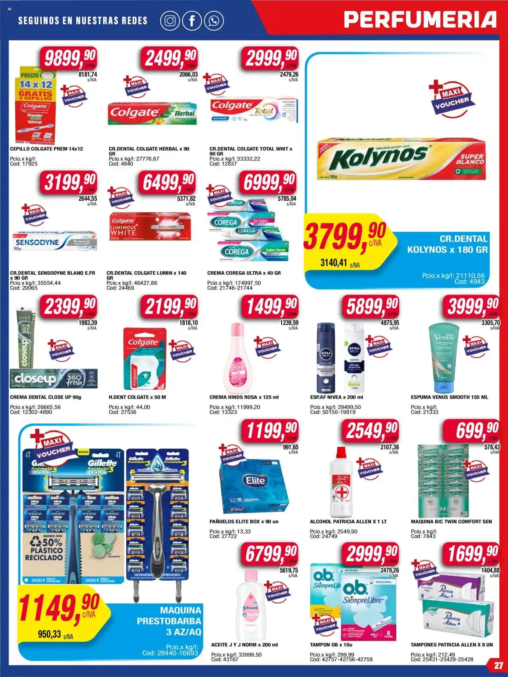 Maxiconsumo ofertas - folleto válido desde 18/08/2025 página 27 de 28