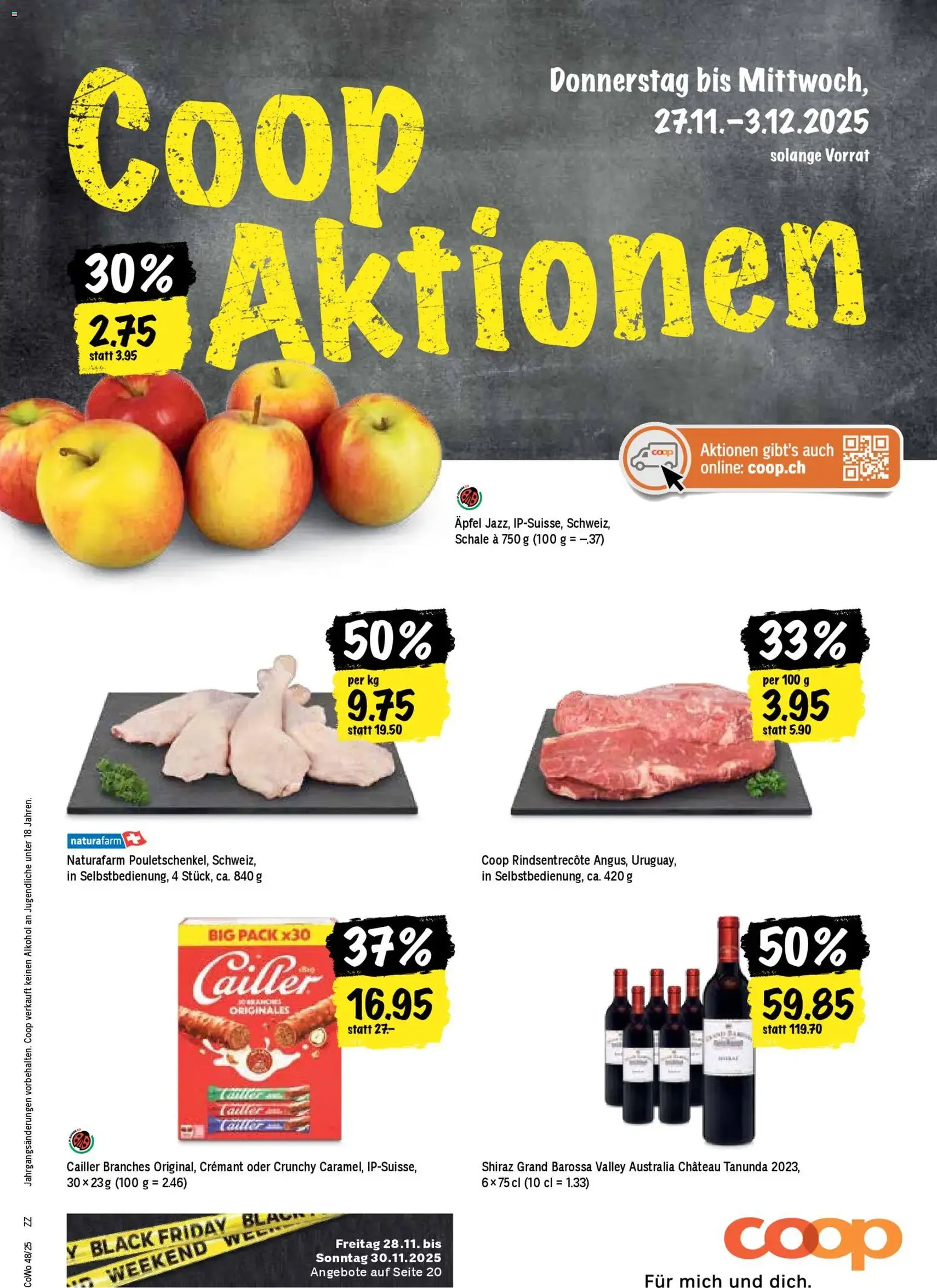Coop - Black Friday - Gültiger Prospekt ab 27.11.2025, Seite 1 von insgesamt 24