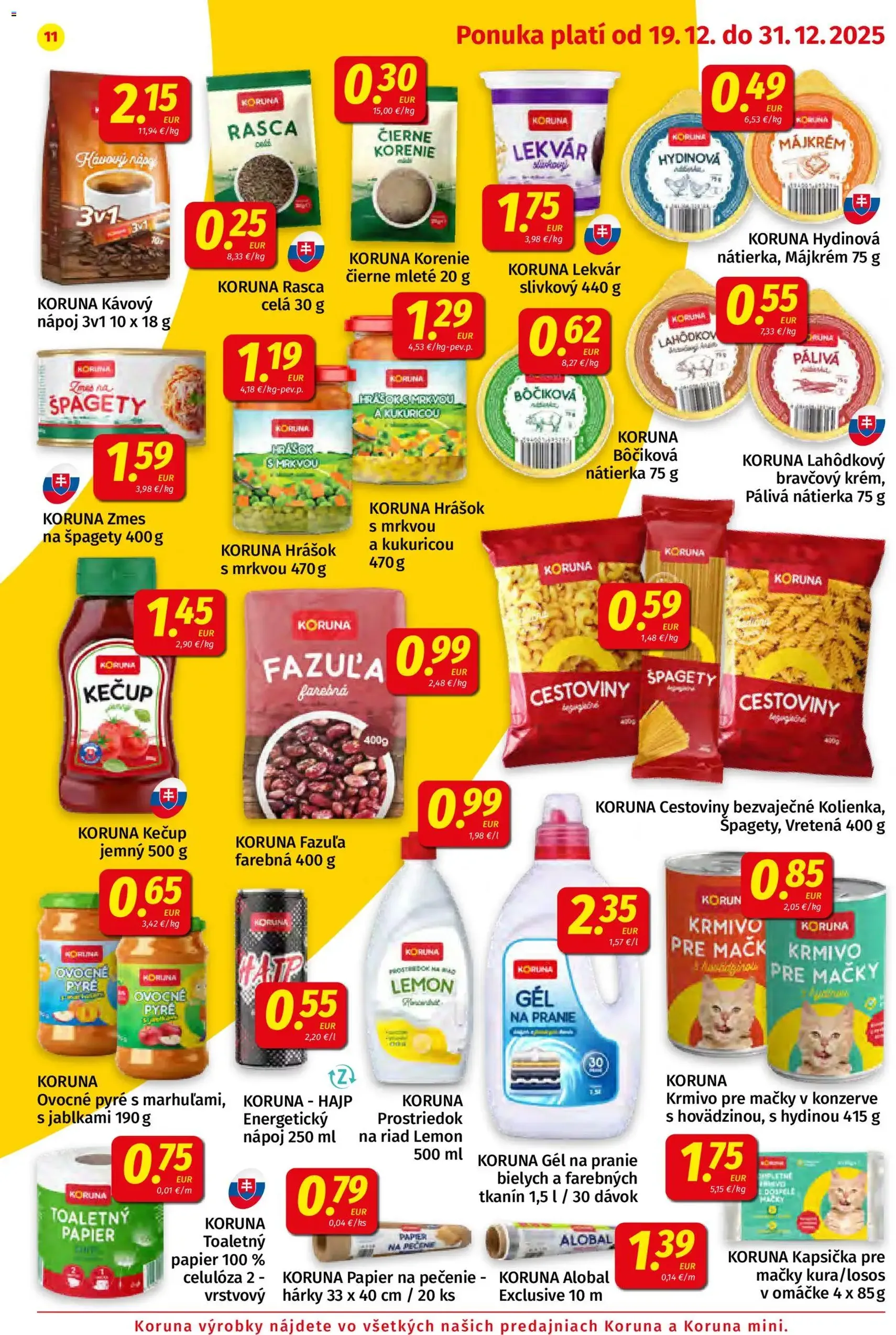 Koruna leták - platný leták od 19.12.2025 strana 11 z 28