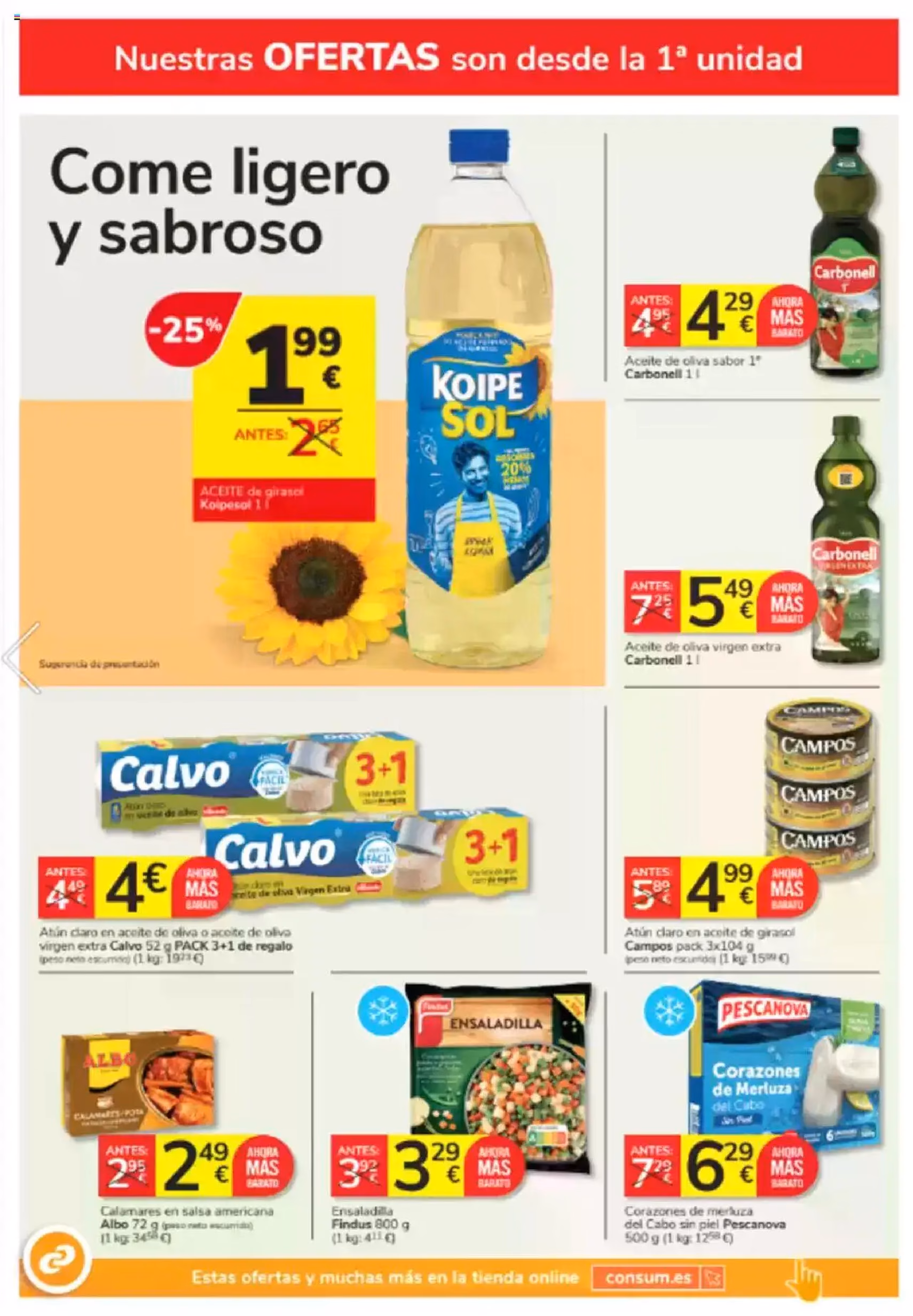 Consum folleto - folleto válido desde 25/09/2025 página 8 de 24