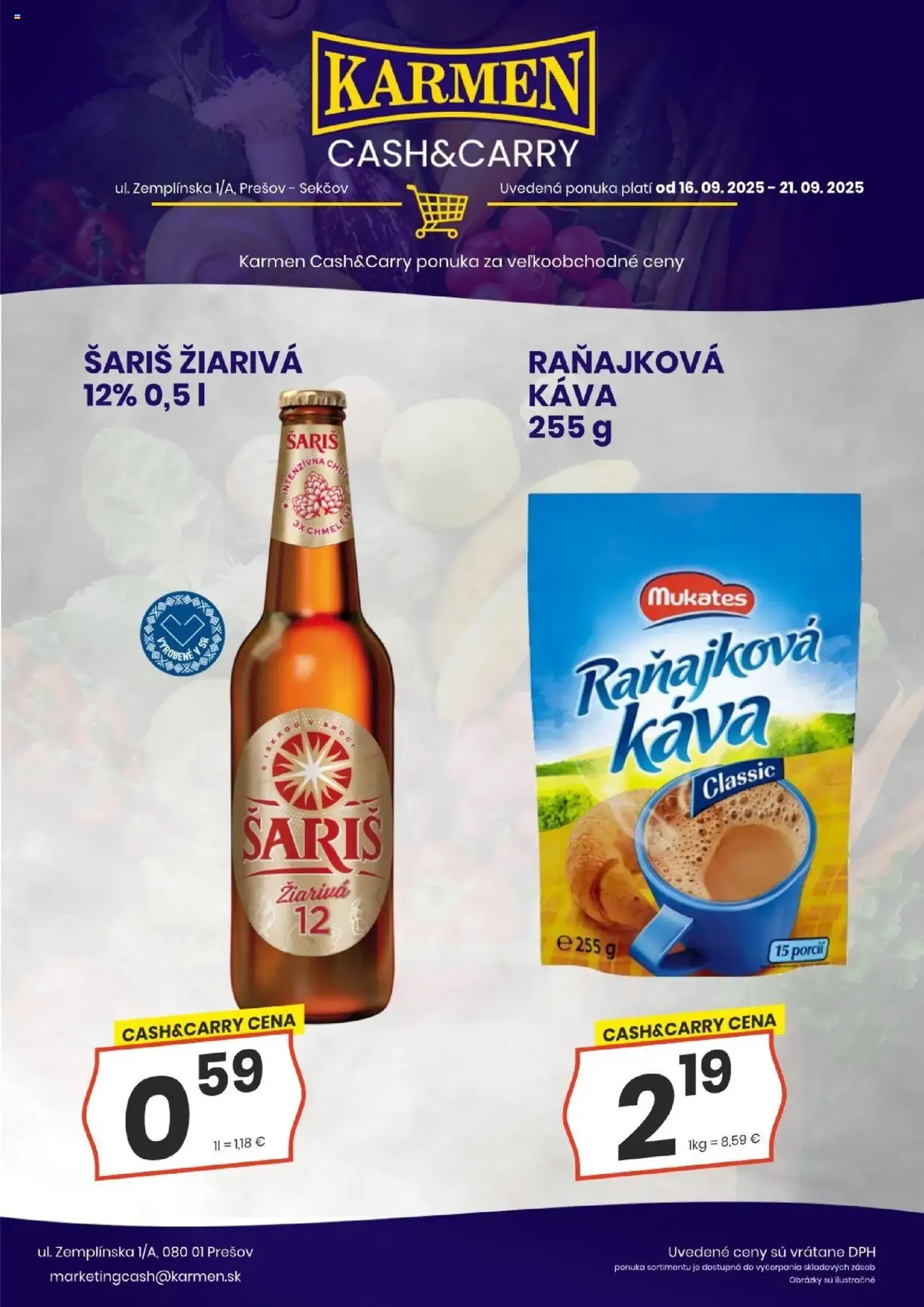 KARMEN CBA leták - platný leták od 16.09.2025 strana 6 z 10