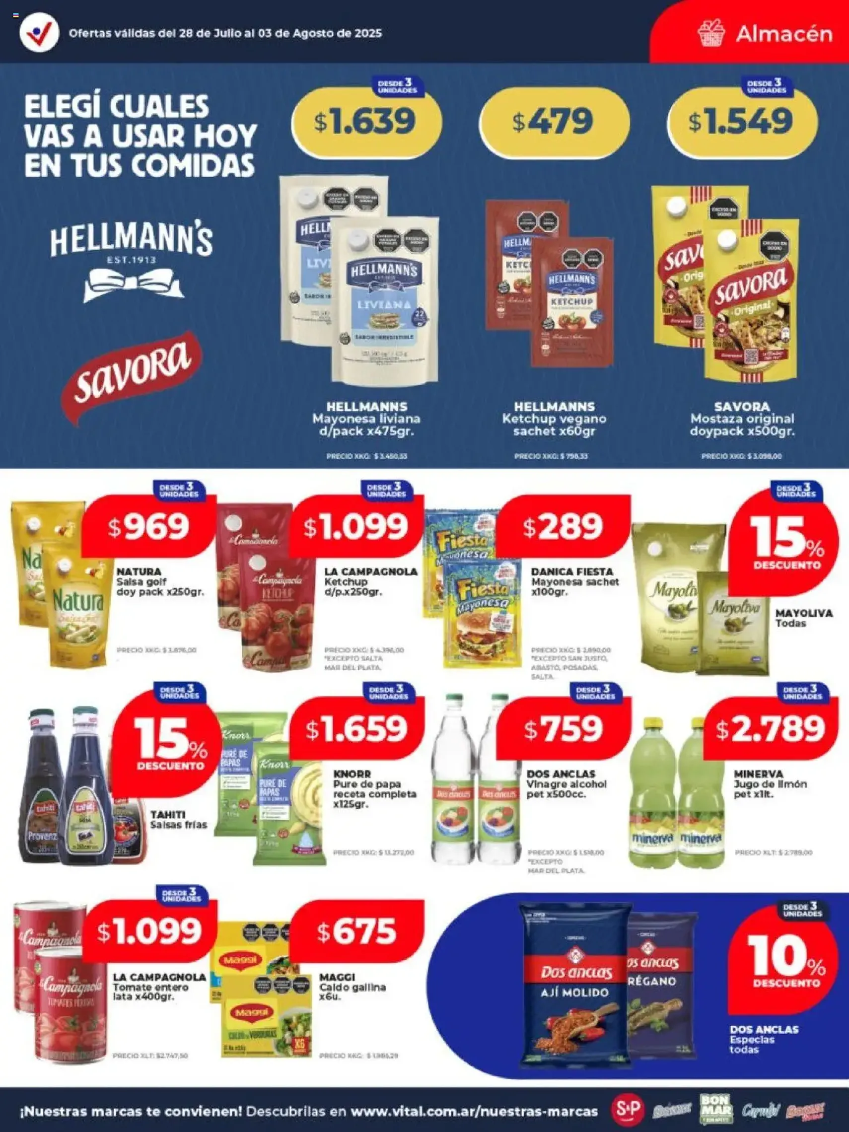 Vital ofertas - folleto válido desde 28/07/2025 página 17 de 24 Vital ofertas - folleto válido desde 28/07/2025 página 17 de 24