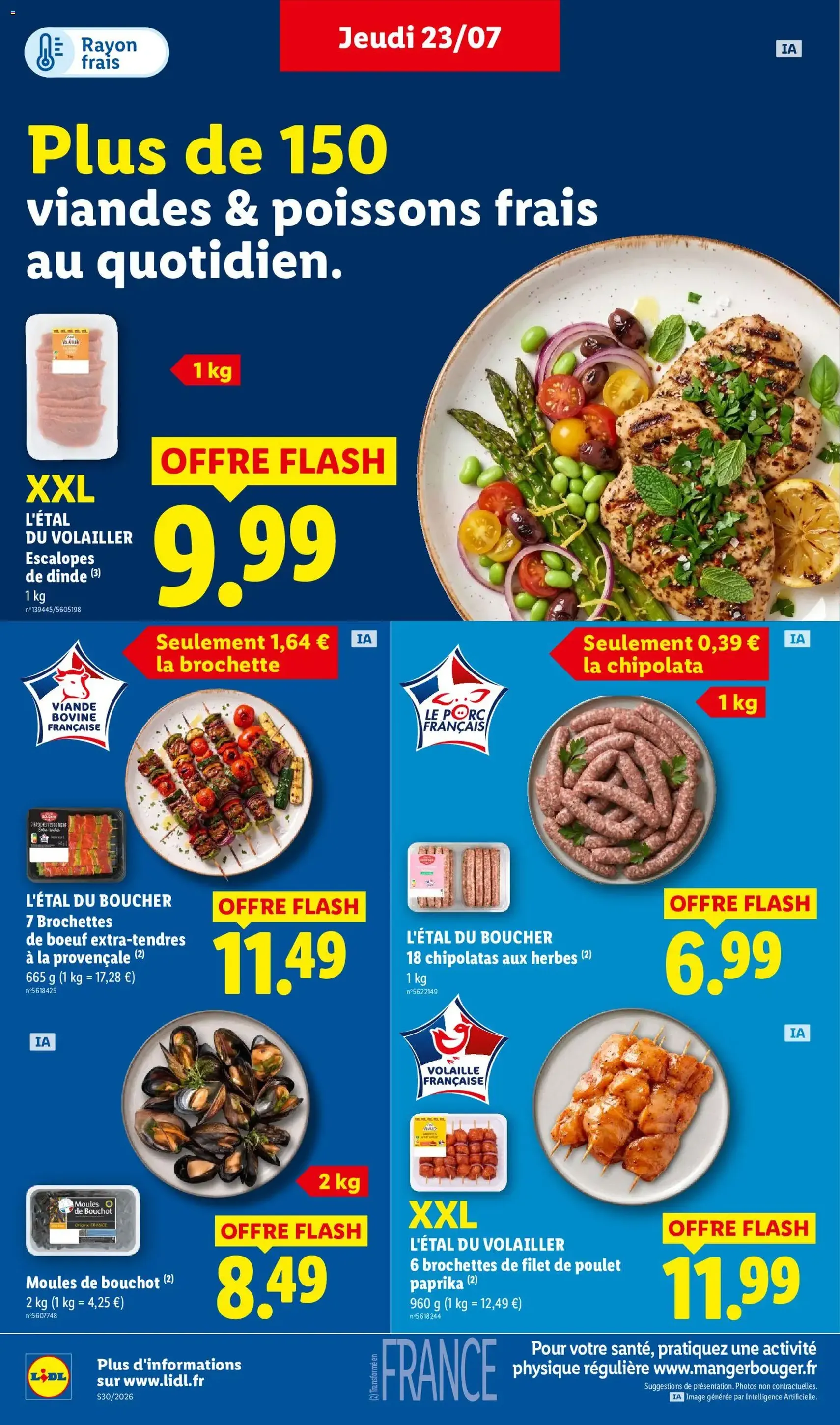 LIDL catalogue - brochure valable à partir du 23/07/2026, page 8 sur 64