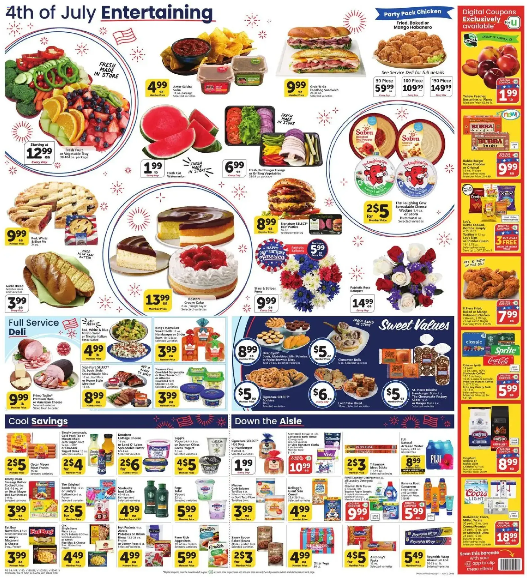 Vons Weekly Ad - valid flyer from 07/01/2026, page 4 of 6