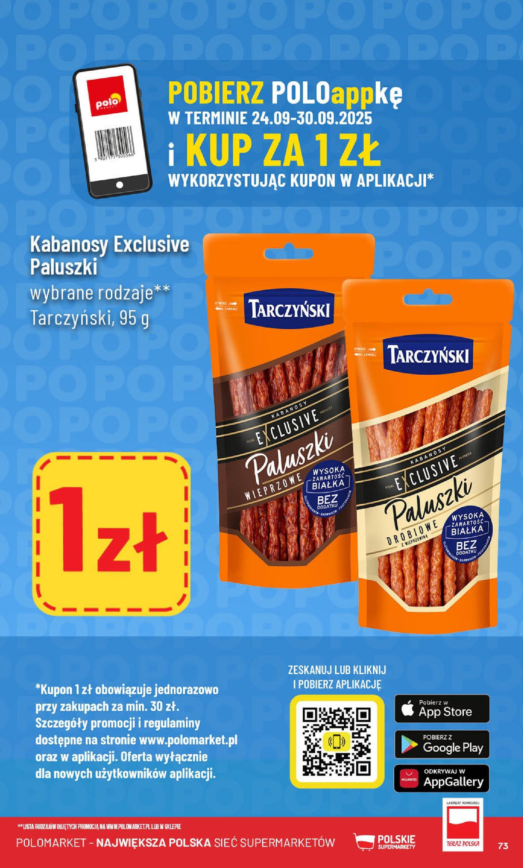 POLOmarket Gazetka - ważny gazetka od 24.09.2025 strona 73 z 76 POLOmarket Gazetka - ważny gazetka od 24.09.2025 strona 73 z 76