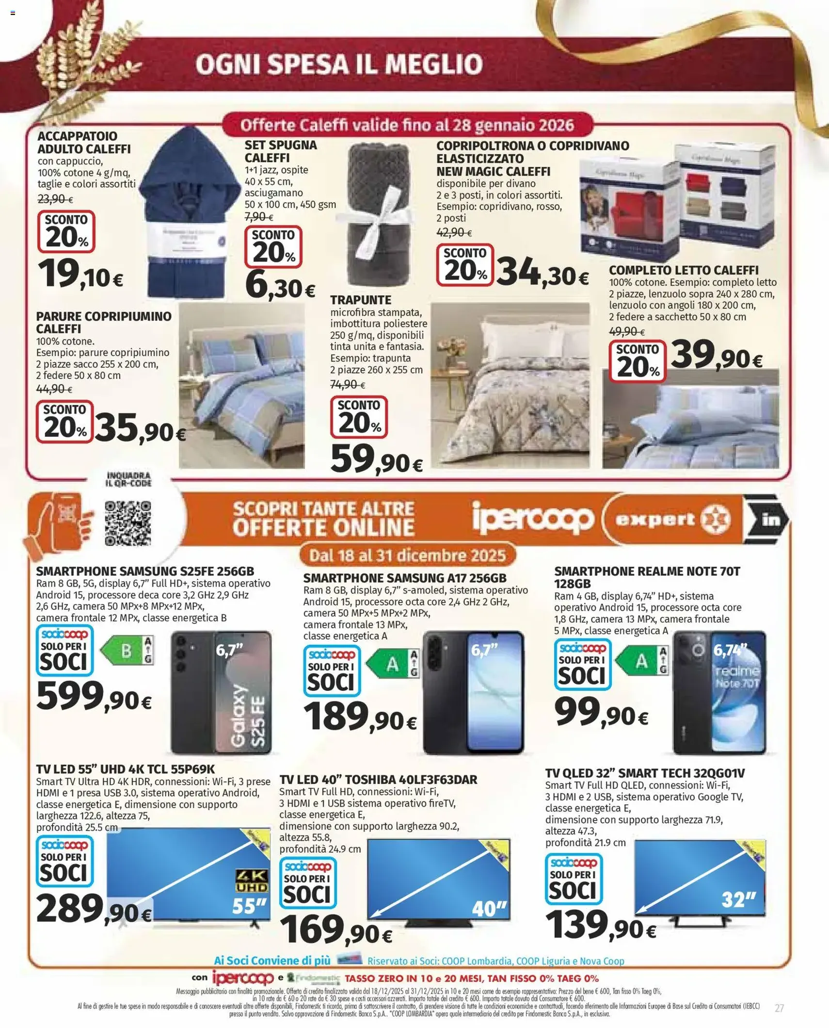 Volantino Ipercoop - volantino valido dal 18/12/2025 pagina 27 di 28