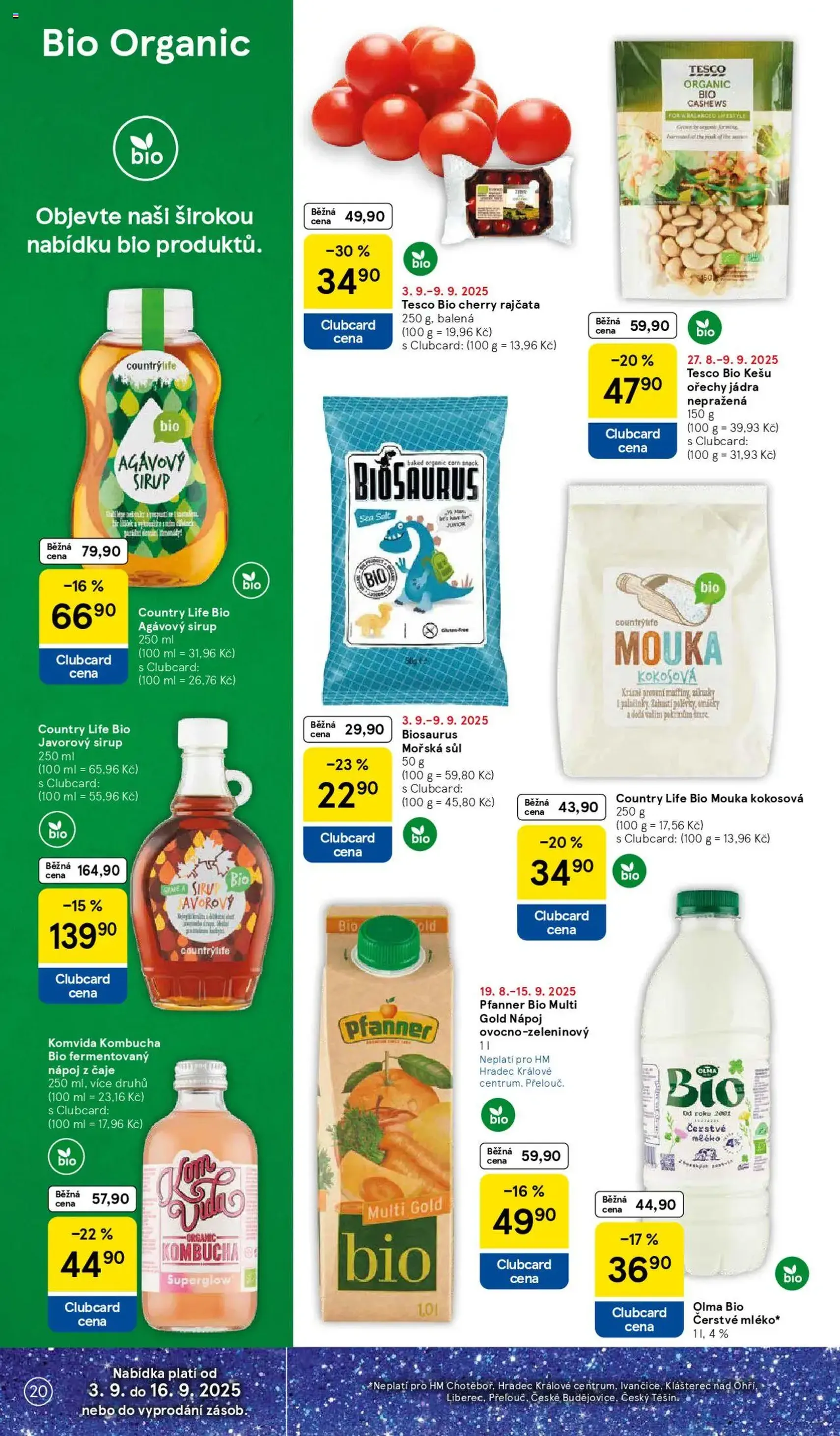 Tesco leták - Hypermarket - platný leták od 03.09.2025 strana 20 z 31 Tesco leták - Hypermarket - platný leták od 03.09.2025 strana 20 z 31