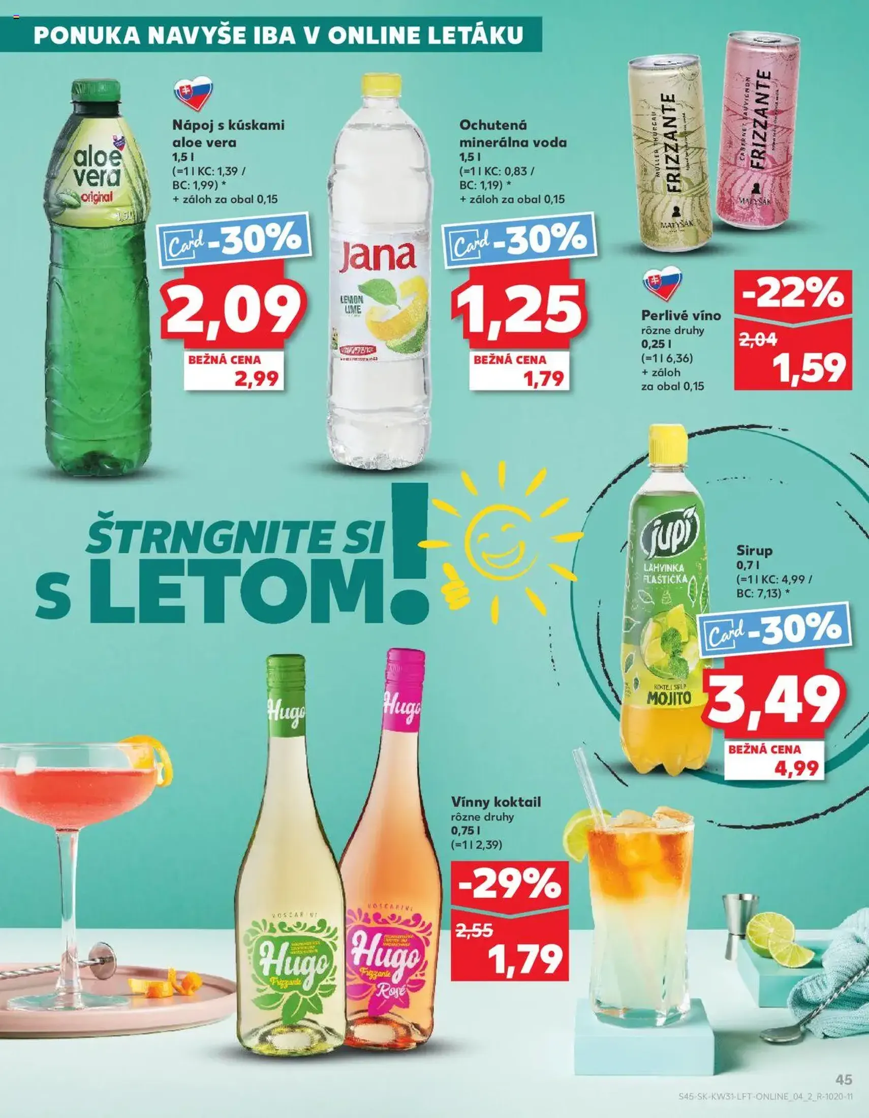 Kaufland Bratislava-Dúbravka - platný leták od 31.07.2025 strana 45 z 76