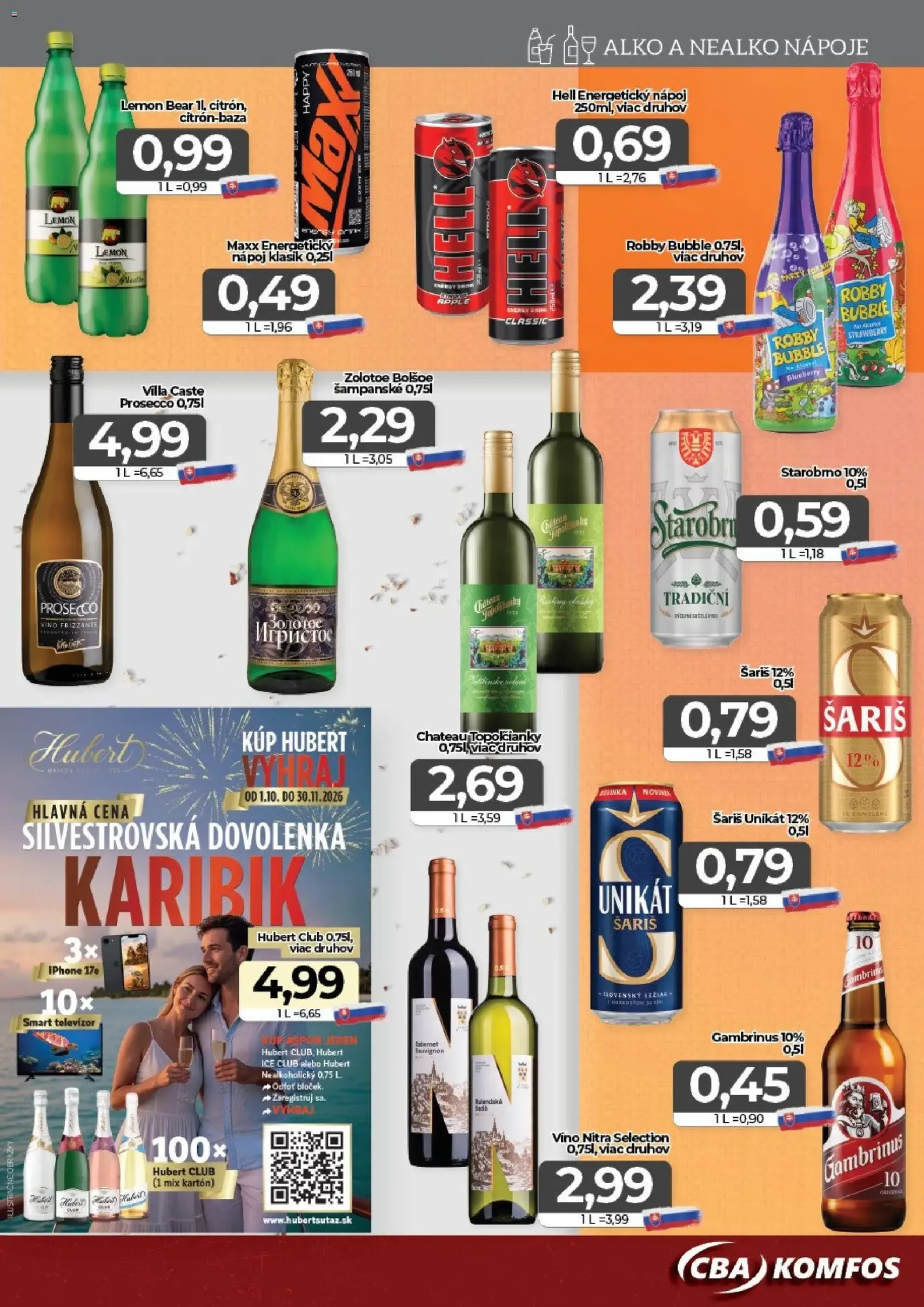 CBA Komfos leták - platný leták od 23.10.2026 strana 13 z 16