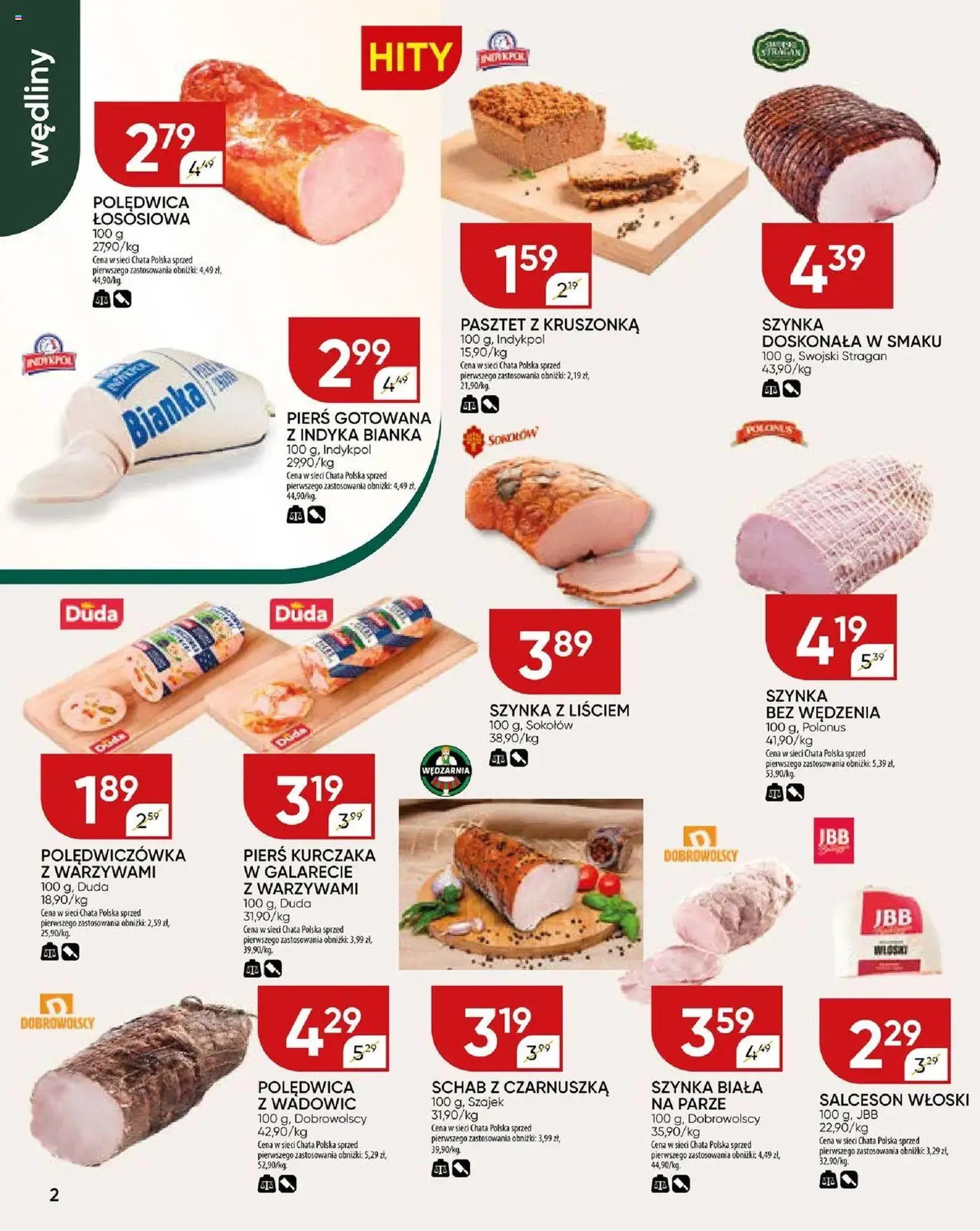 Chata Polska Gazetka - ważny gazetka od 28.08.2025 strona 2 z 23 Chata Polska Gazetka - ważny gazetka od 28.08.2025 strona 2 z 23