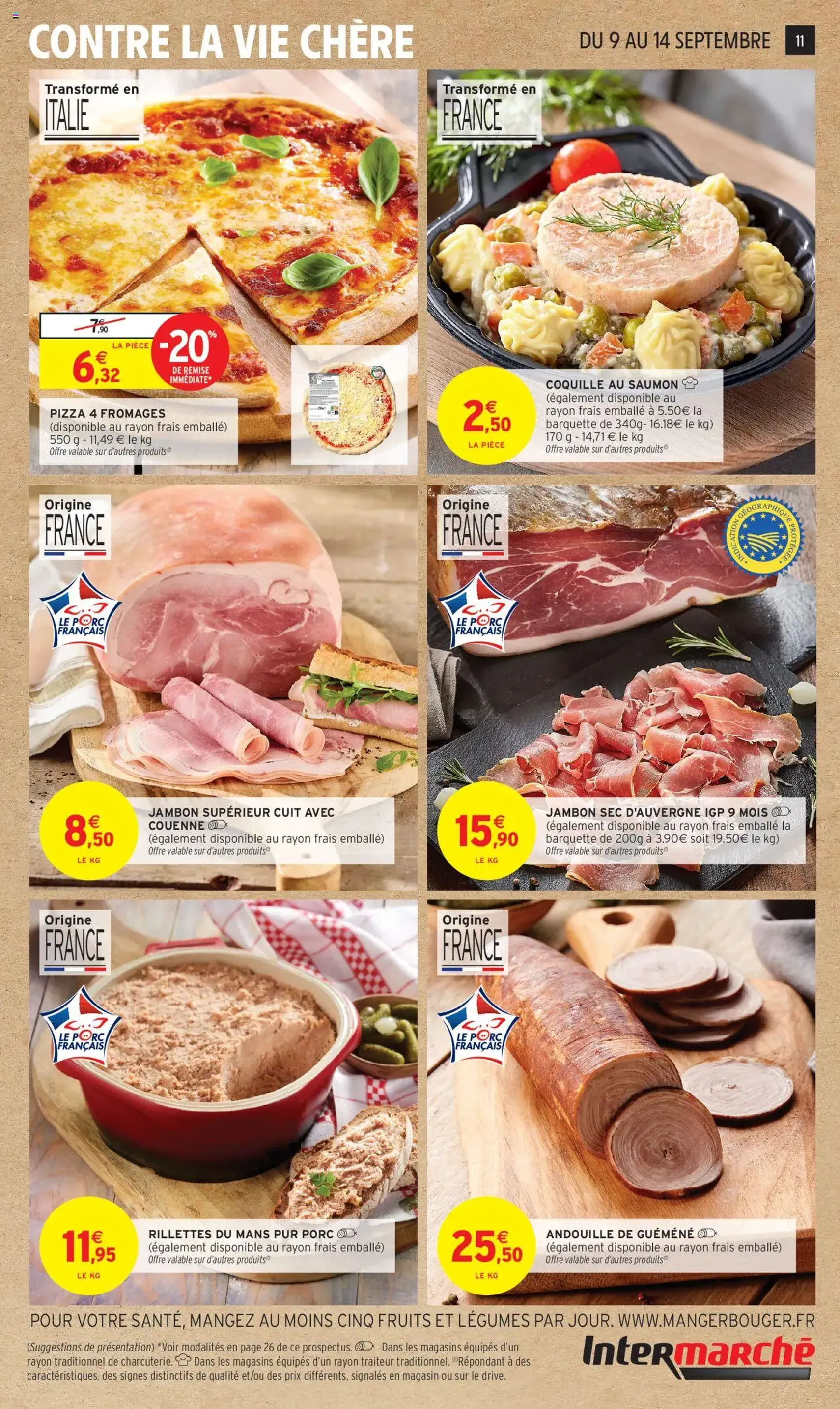 Intermarché - C'est le très gros anniversaire - brochure valable à partir du 09/09/2025, page 11 sur 36 Intermarché - C'est le très gros anniversaire - brochure valable à partir du 09/09/2025, page 11 sur 36