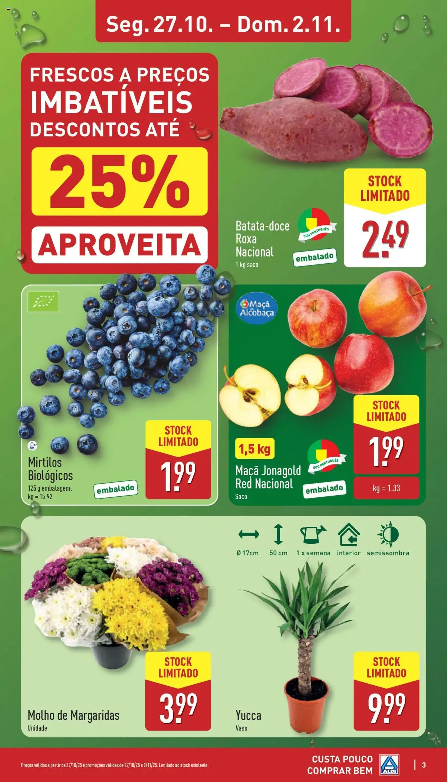 Aldi folheto - folheto válido a partir de 27/10/2025 página 3 de 38 Aldi folheto - folheto válido a partir de 27/10/2025 página 3 de 38