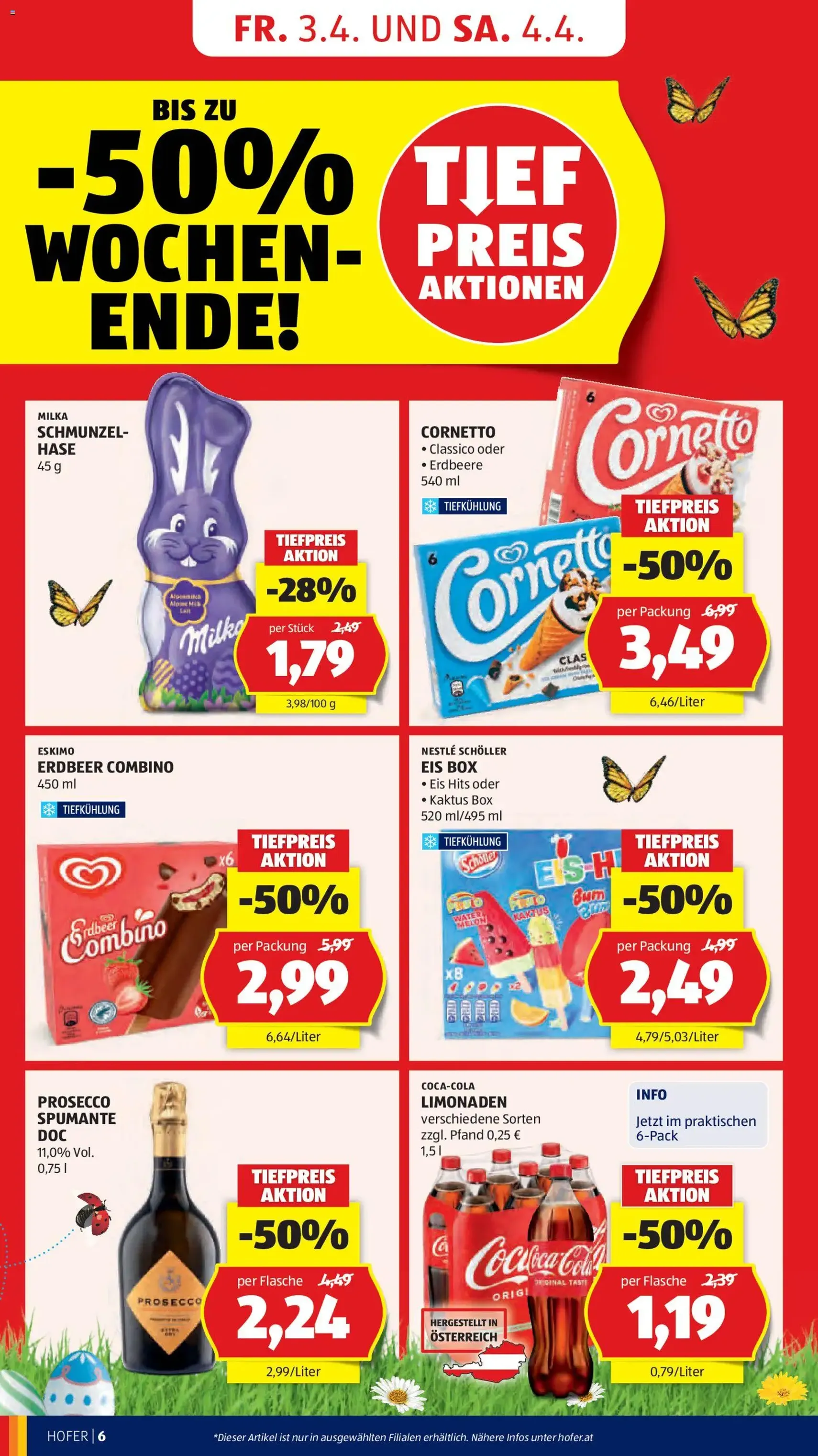 Hofer Flugblatt - Gültiger Prospekt ab 01.04.2026, Seite 8 von insgesamt 41