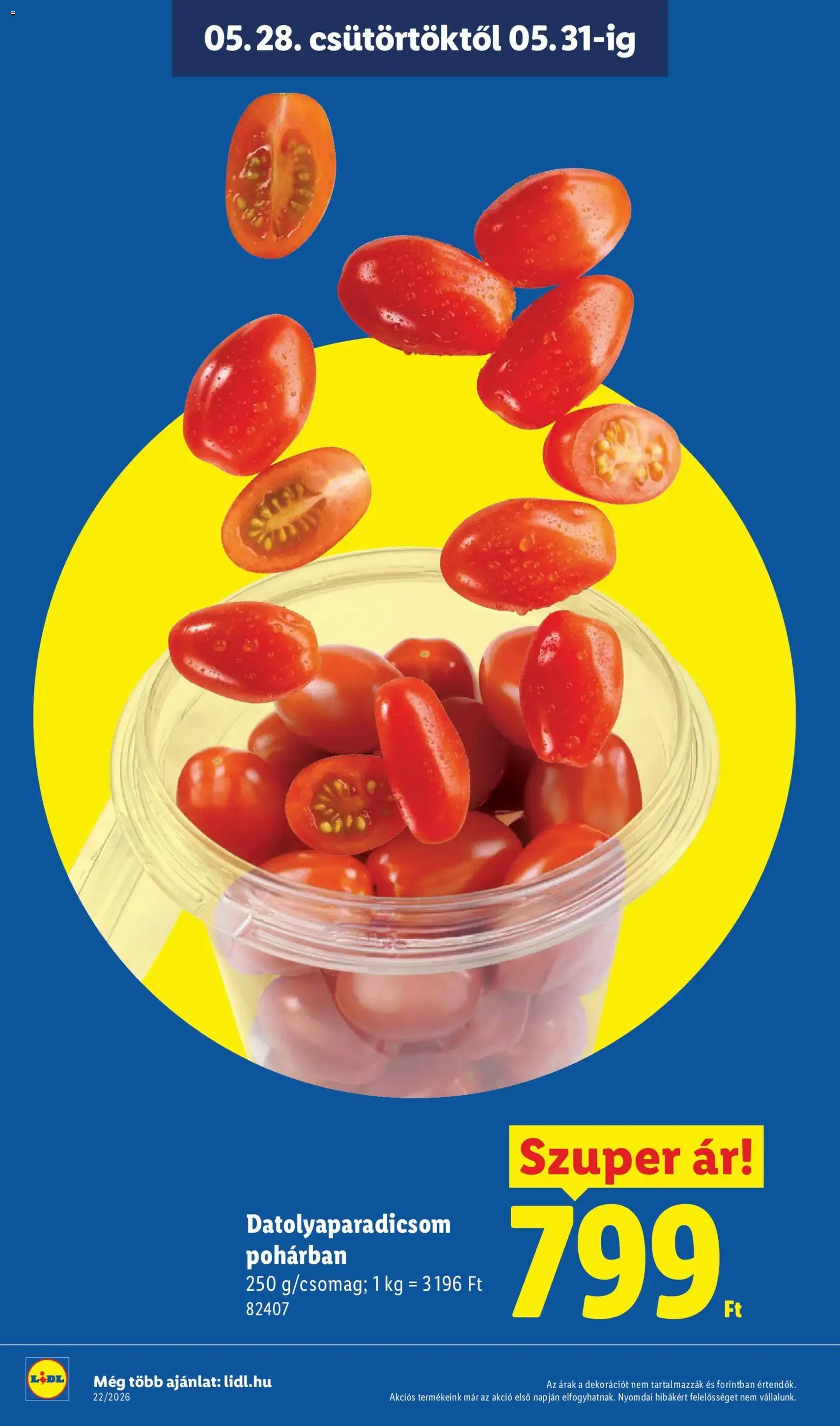 Lidl akciós újság - 2026.05.28. érvényes szórólap 2 oldal 74 oldalból