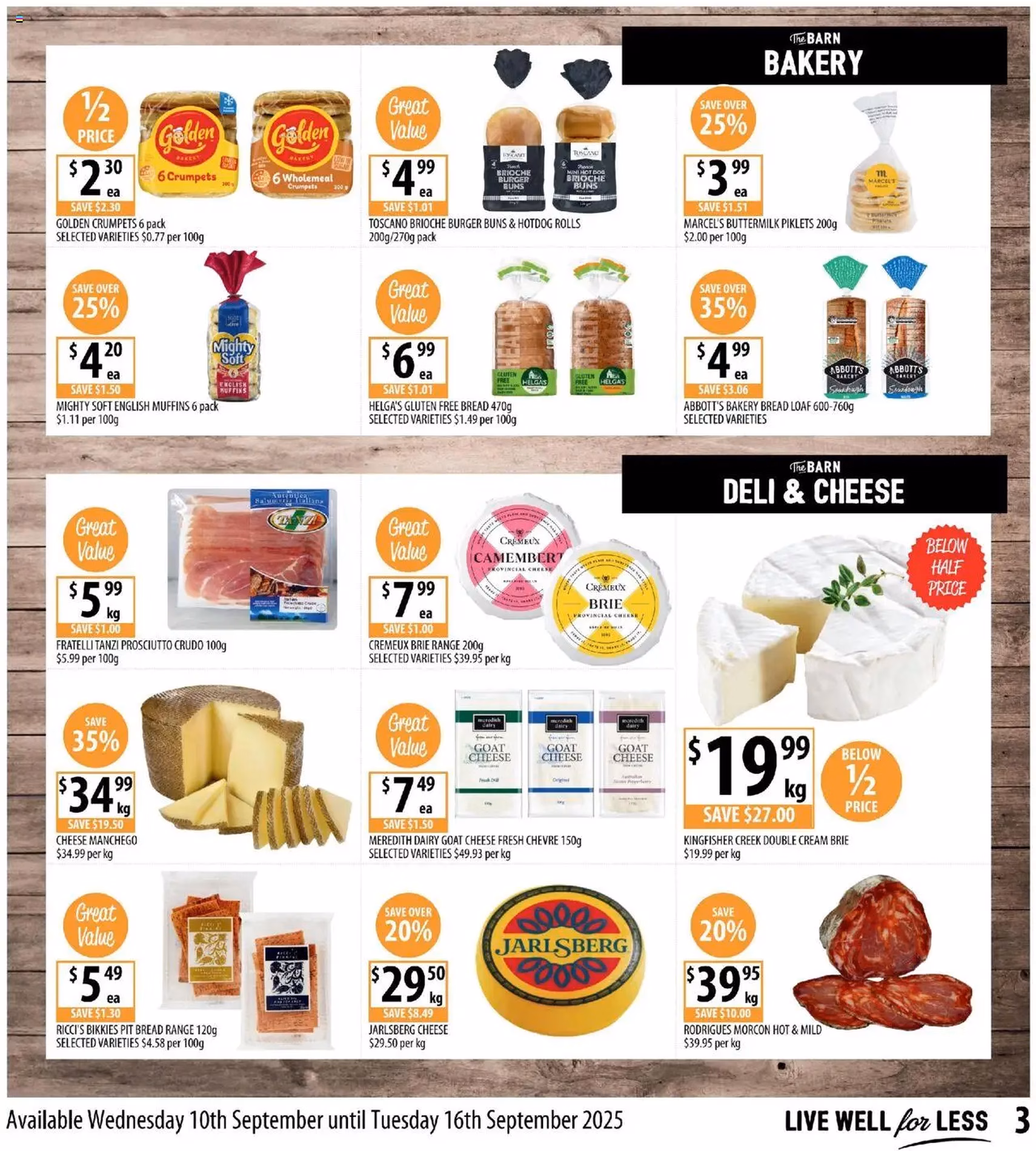 Supabarn Catalogue - valid flyer from 10/09/2025, page 3 of 12 Supabarn Catalogue - valid flyer from 10/09/2025, page 3 of 12