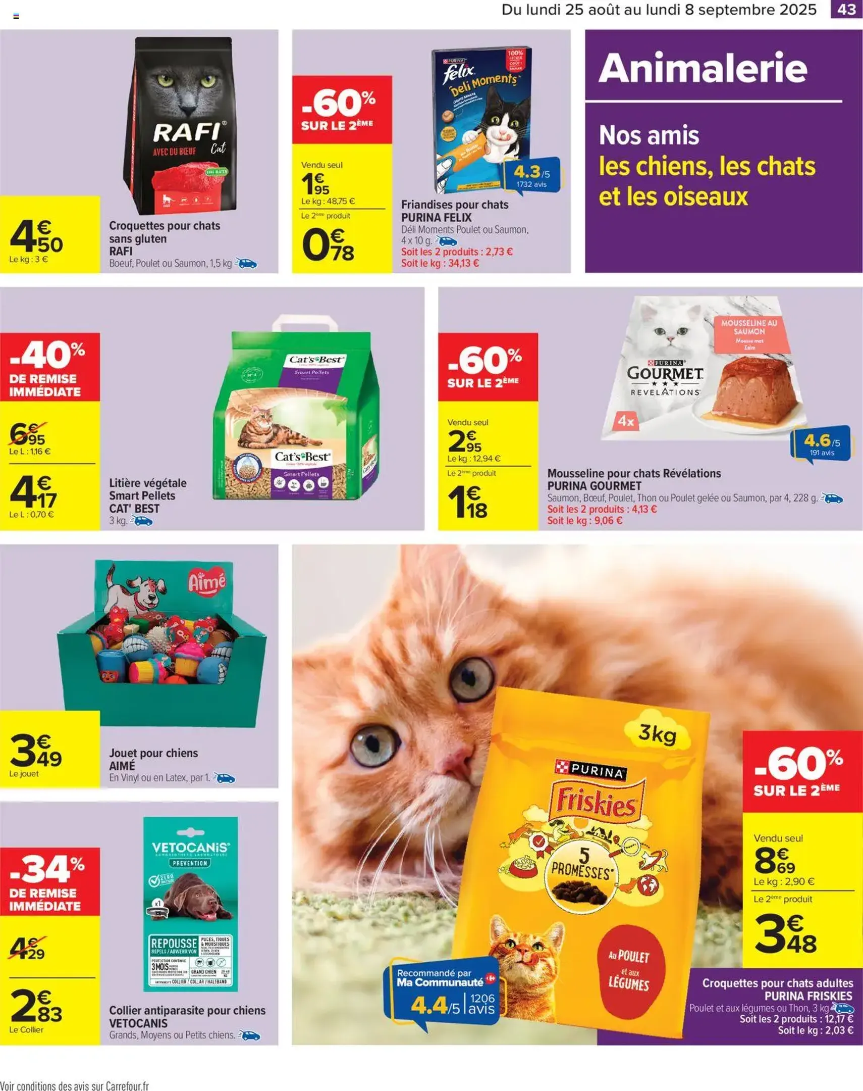 Carrefour catalogue semaine 35 - brochure valable à partir du 25/08/2025, page 45 sur 72 Carrefour catalogue semaine 35 - brochure valable à partir du 25/08/2025, page 45 sur 72