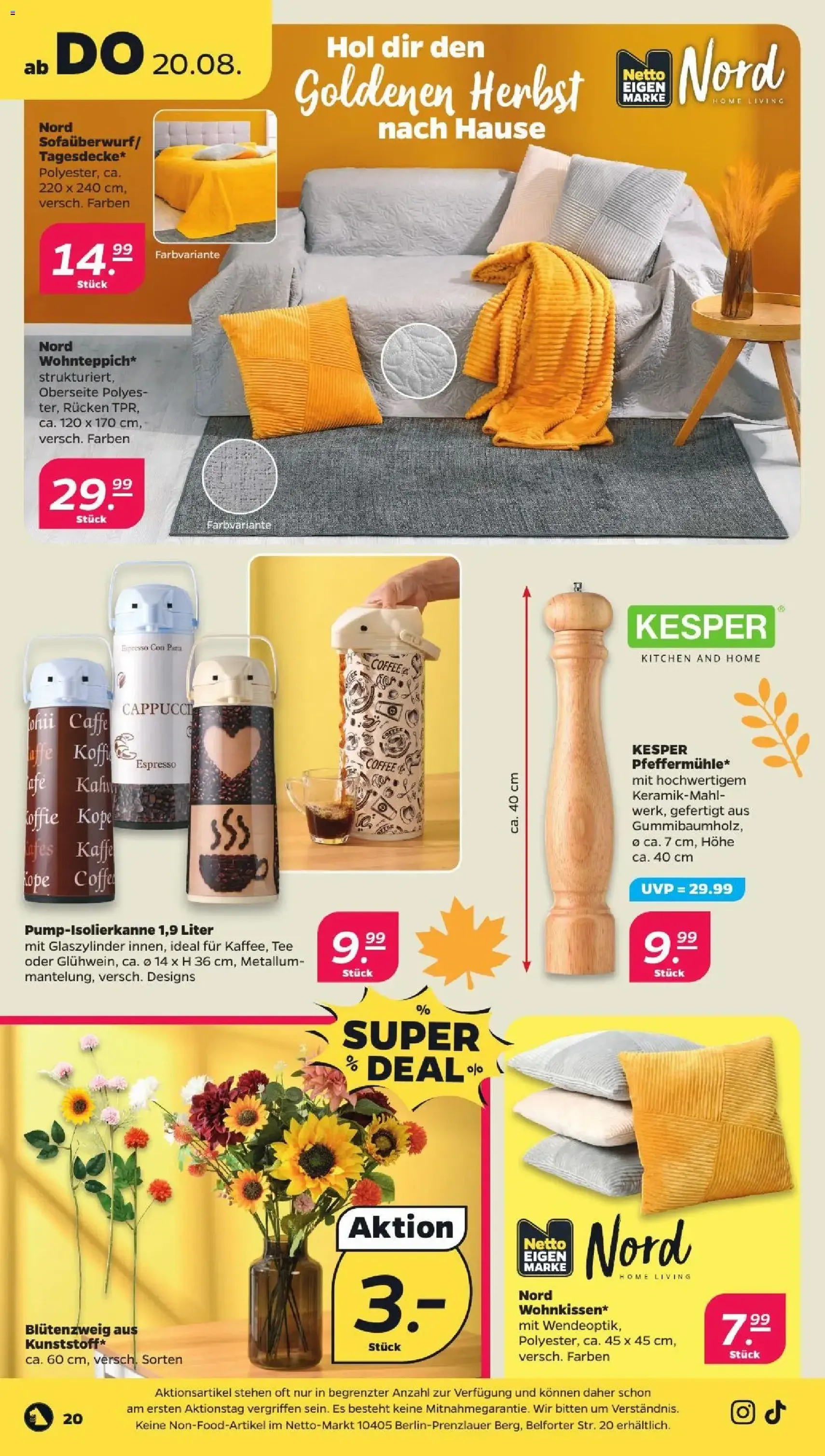 Netto Prospekt - Gültiger Prospekt ab 17.08.2026, Seite 22 von insgesamt 33