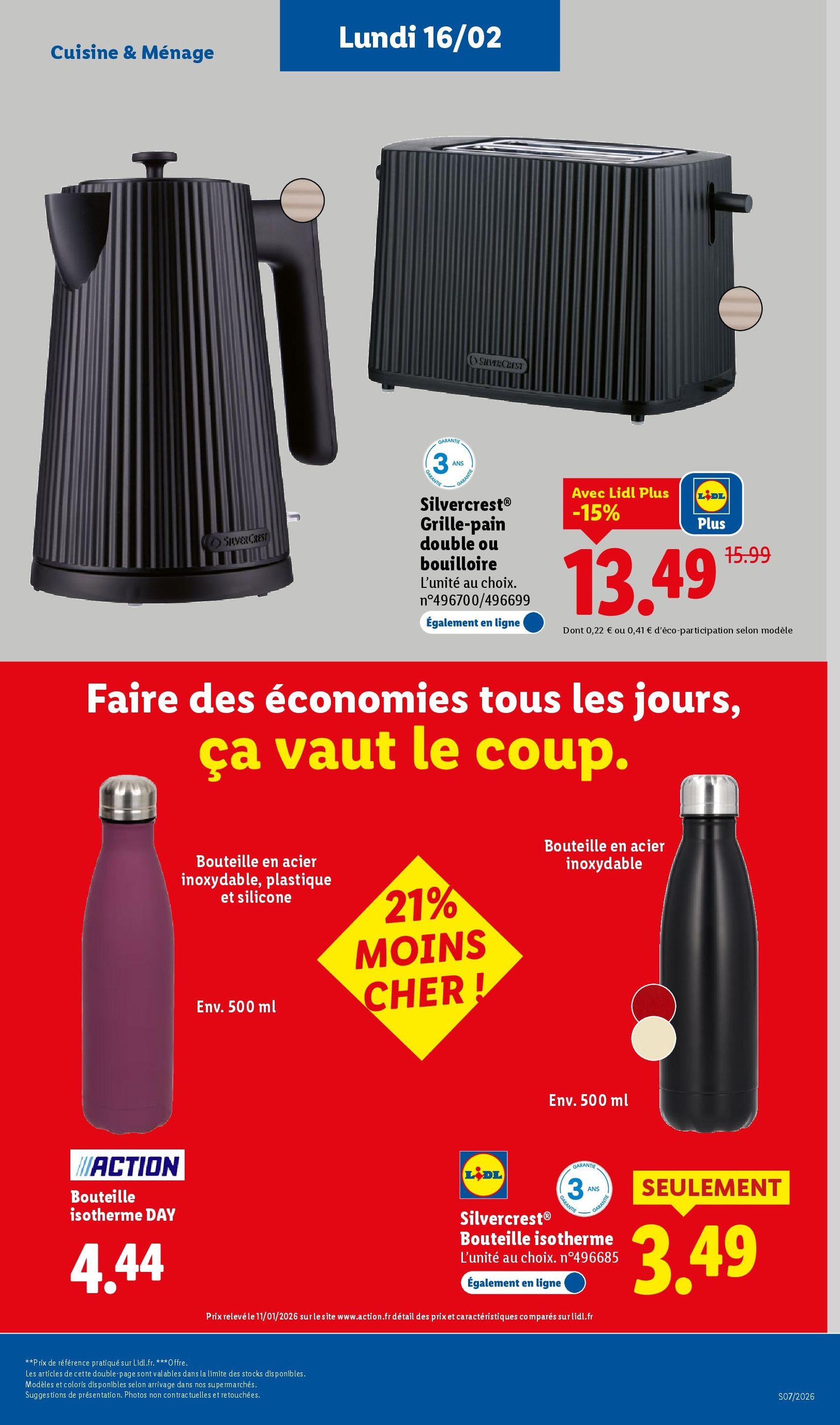 LIDL catalogue semaine 7 - brochure valable à partir du 12/02/2026, page 63 sur 79