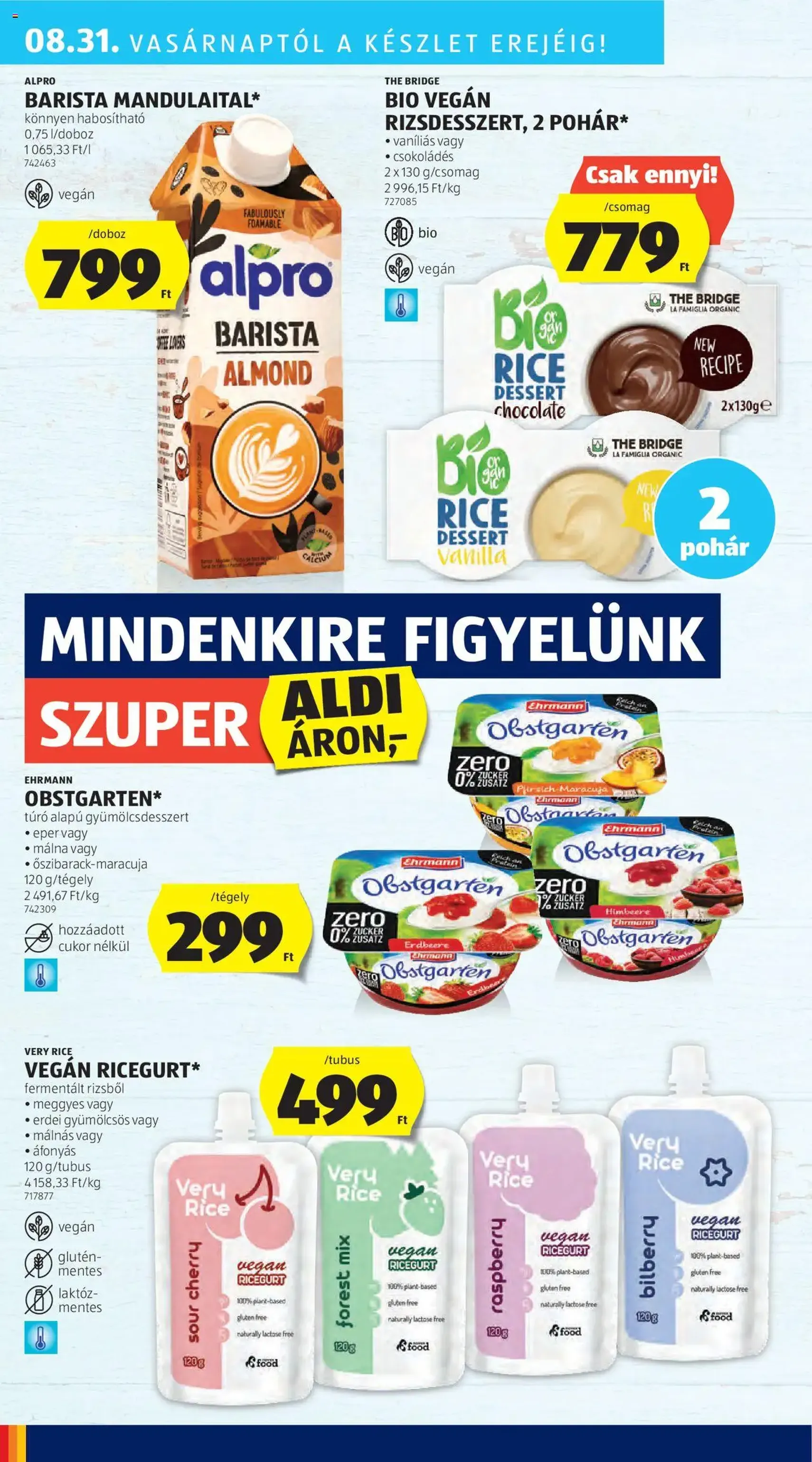Aldi Akciós újság - 2025.08.28. érvényes szórólap 34 oldal 44 oldalból Aldi Akciós újság - 2025.08.28. érvényes szórólap 34 oldal 44 oldalból