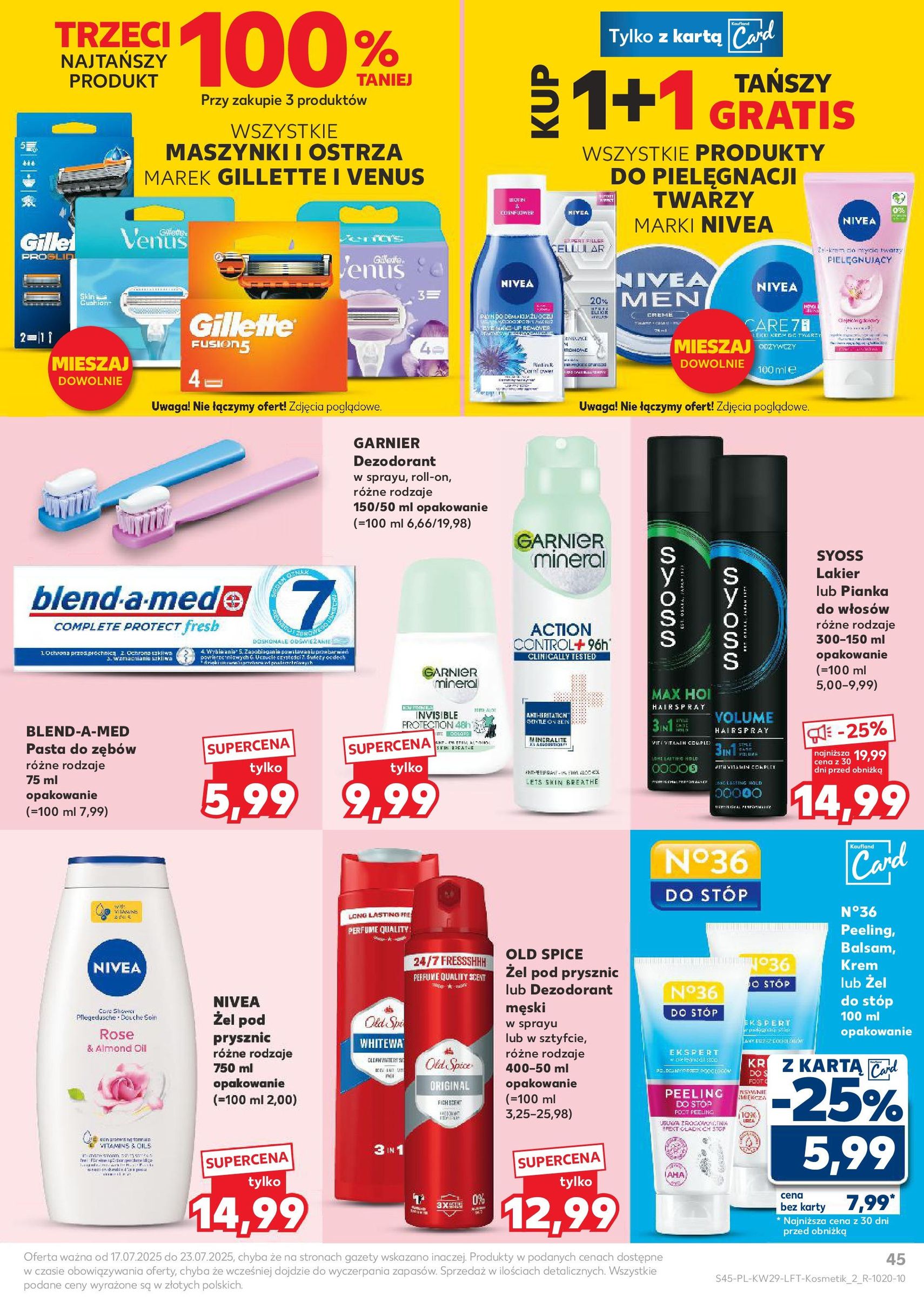 Kaufland gazetka - ważny gazetka od 17.07.2025 strona 45 z 53 Kaufland gazetka - ważny gazetka od 17.07.2025 strona 45 z 53