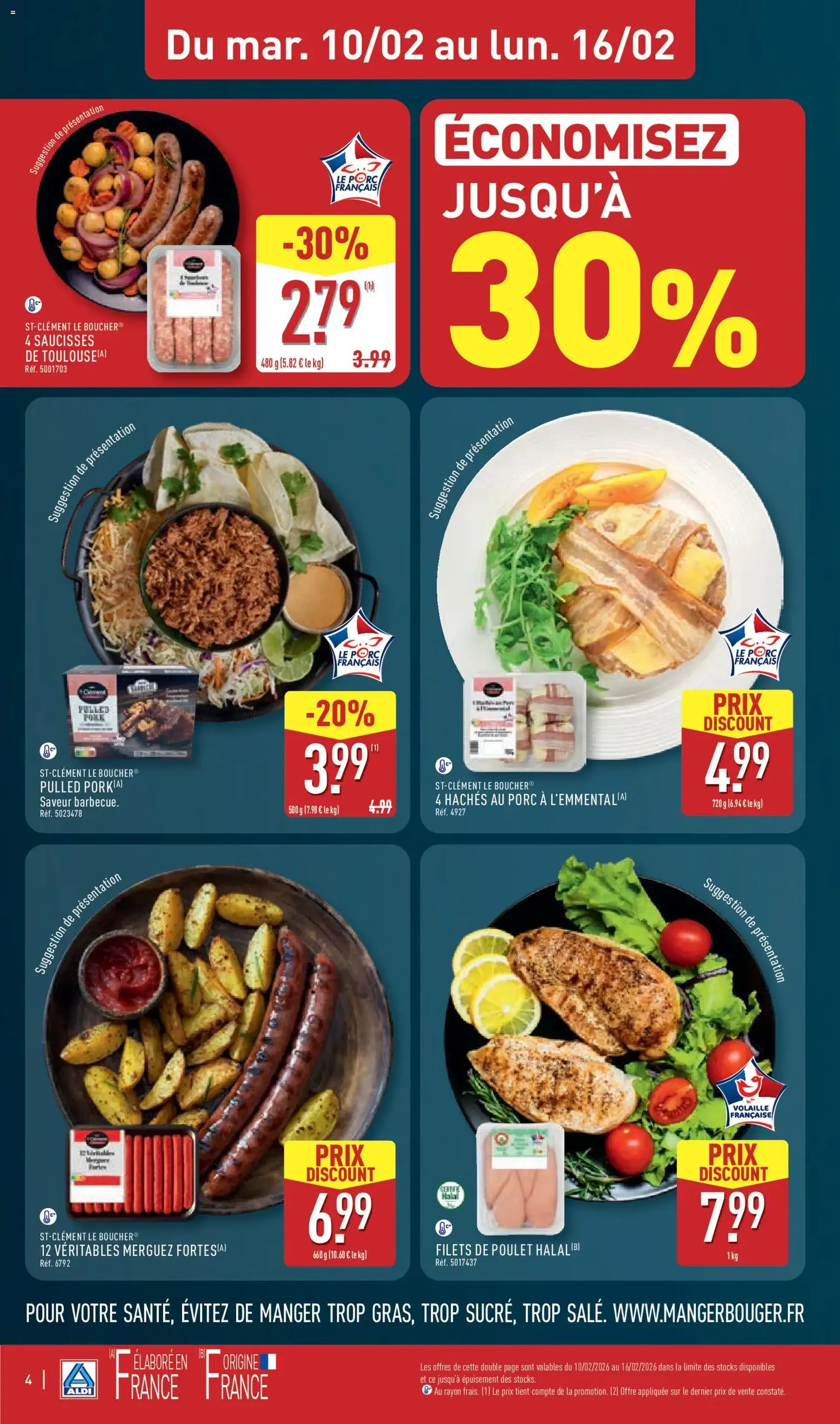 Aldi catalogue semaine 7 - brochure valable à partir du 10/02/2026, page 8 sur 46