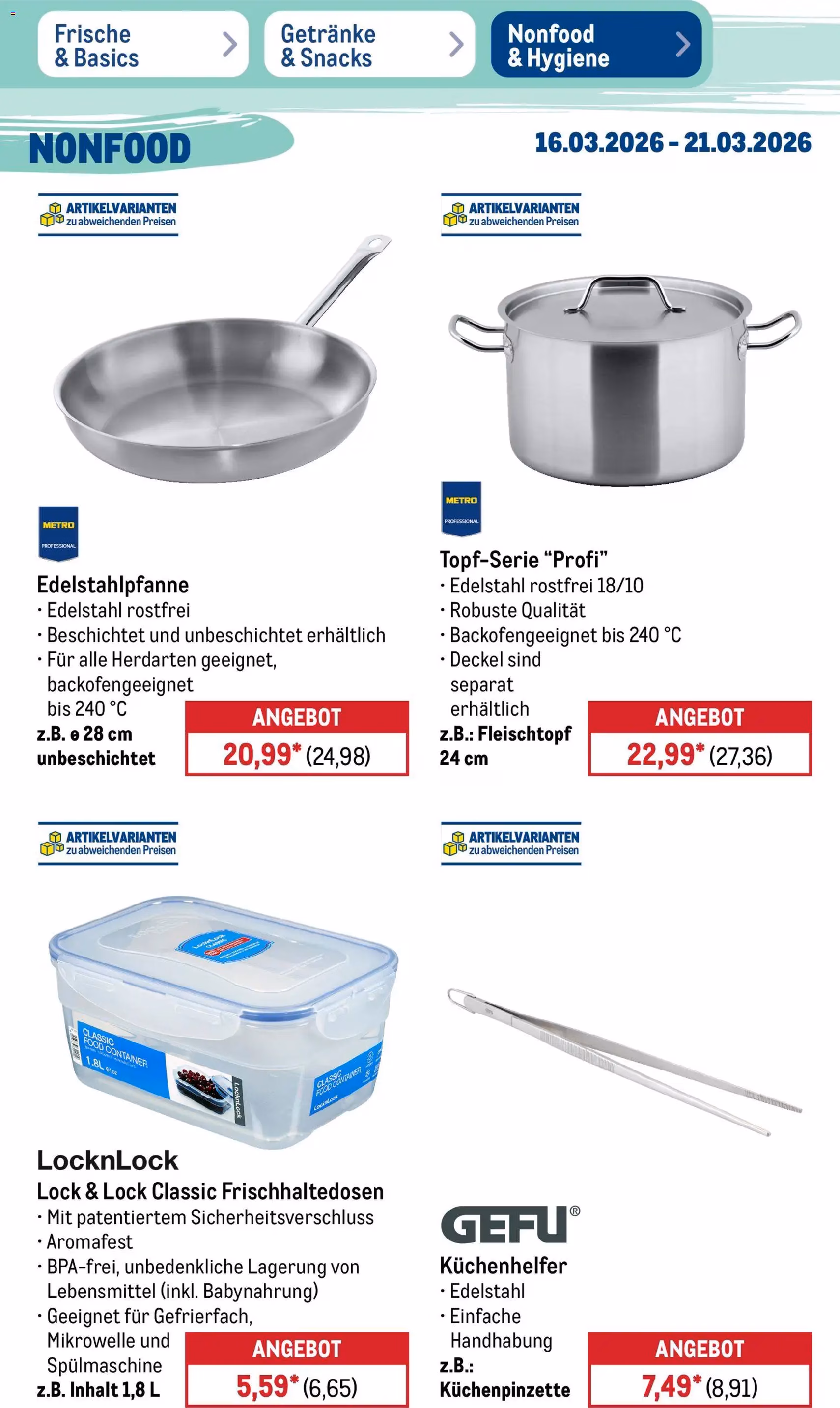 Metro Prospekt - Gültiger Prospekt ab 16.03.2026, Seite 45 von insgesamt 59