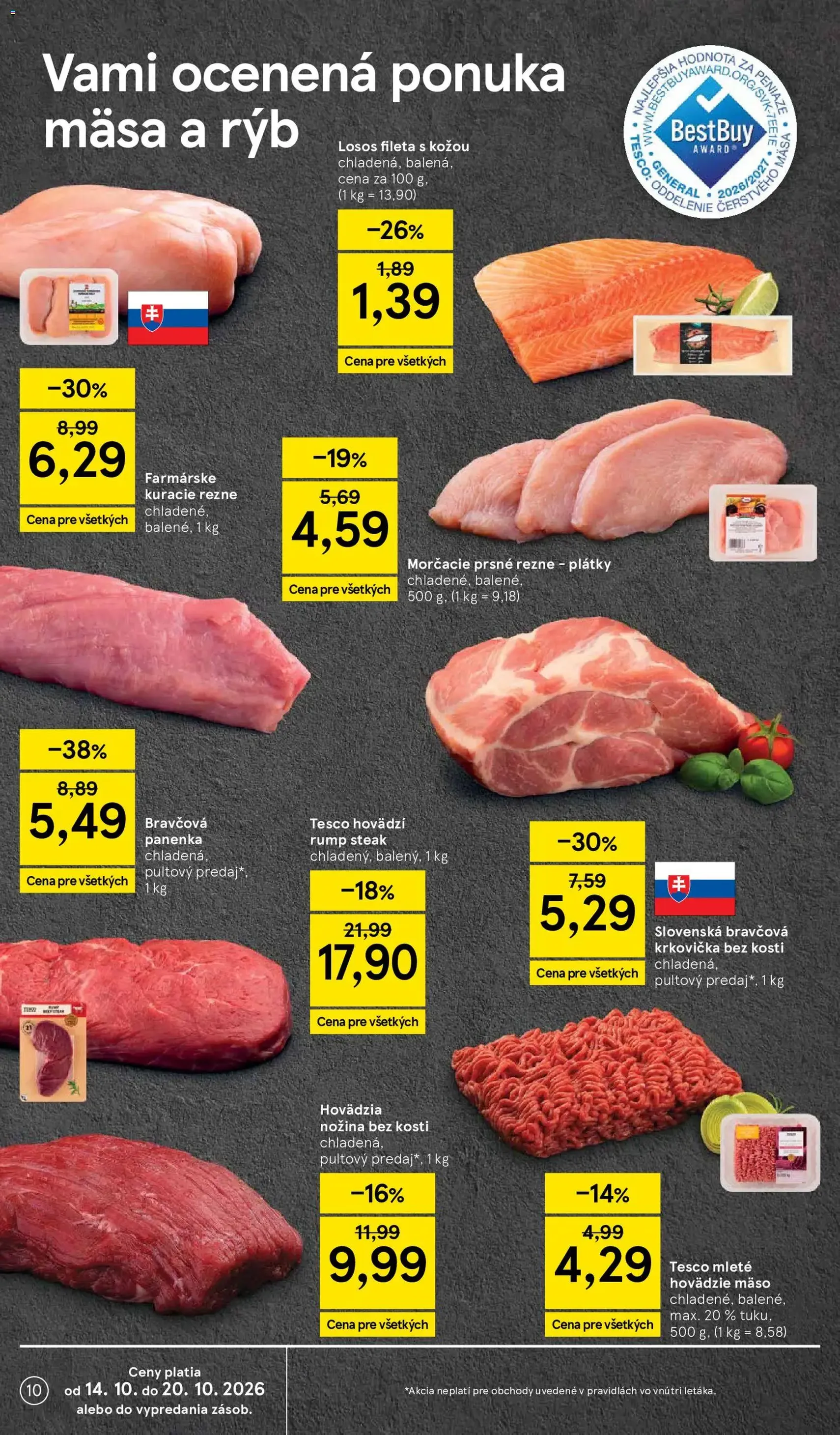 Tesco Hypermarket - leták - platný leták od 14.10.2026 strana 10 z 45