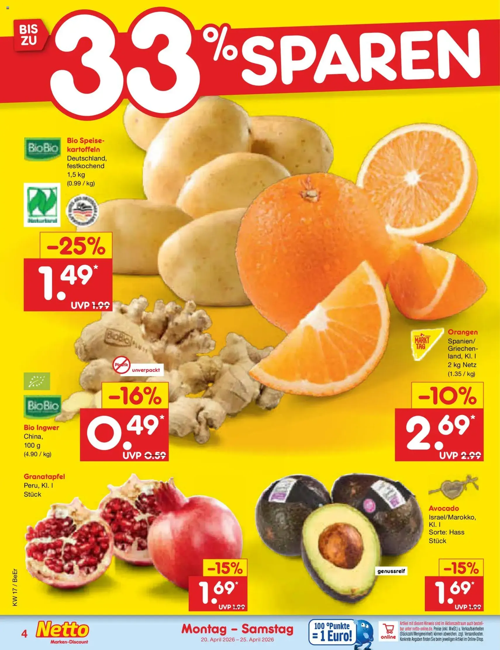 Netto Marken-Discount Prospekt - Gültiger Prospekt ab 20.04.2026, Seite 6 von insgesamt 61
