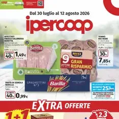 Ipercoop volantino - anteprima volantino valido dal 30/07/2026
