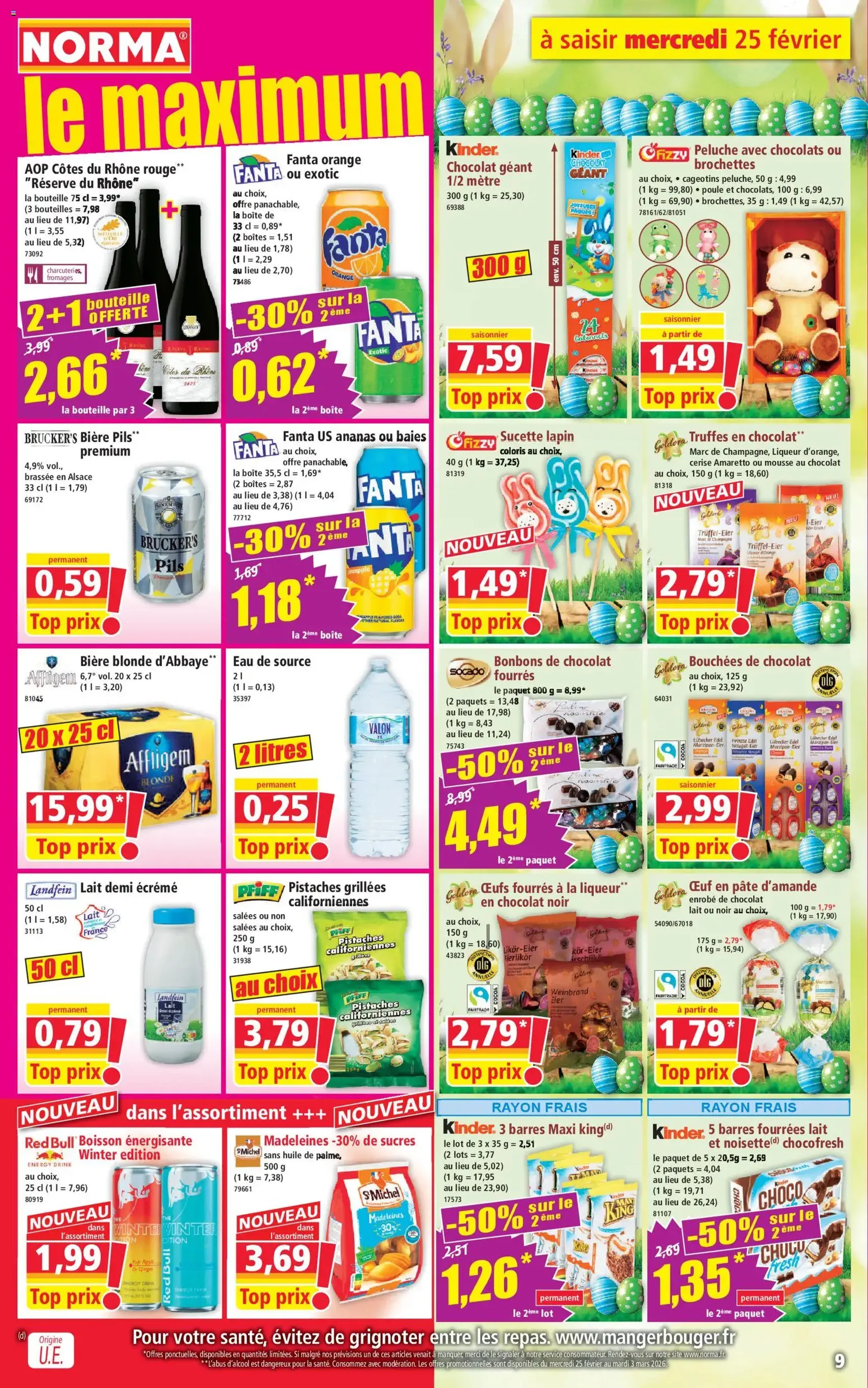 Norma catalogue - brochure valable à partir du 25/02/2026, page 9 sur 14