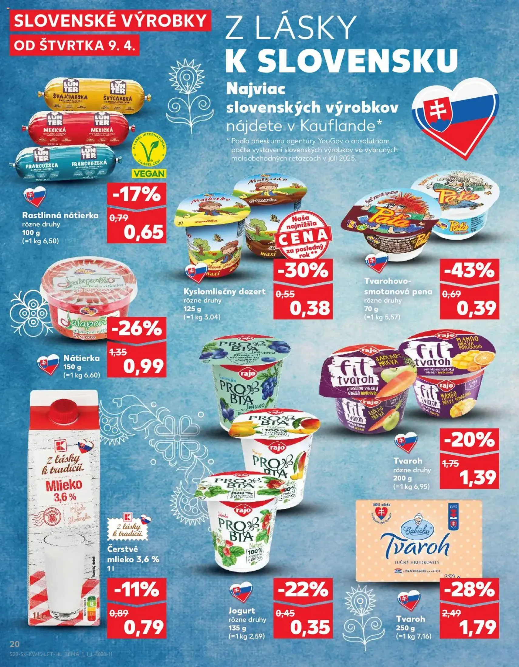 Kaufland leták - platný leták od 09.04.2026 strana 20 z 74